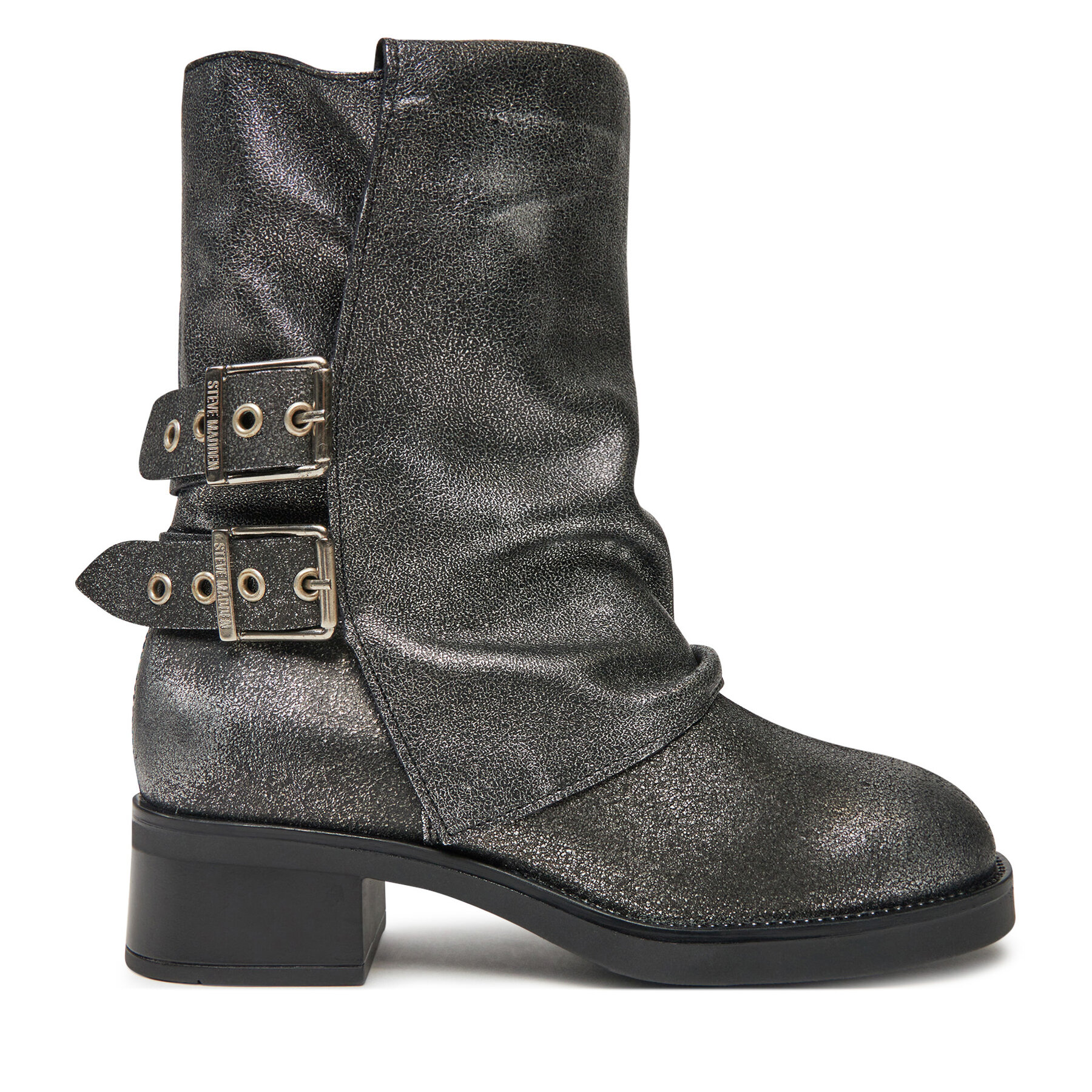 Steve Madden Botki Bonfire SM11003415 Srebrny