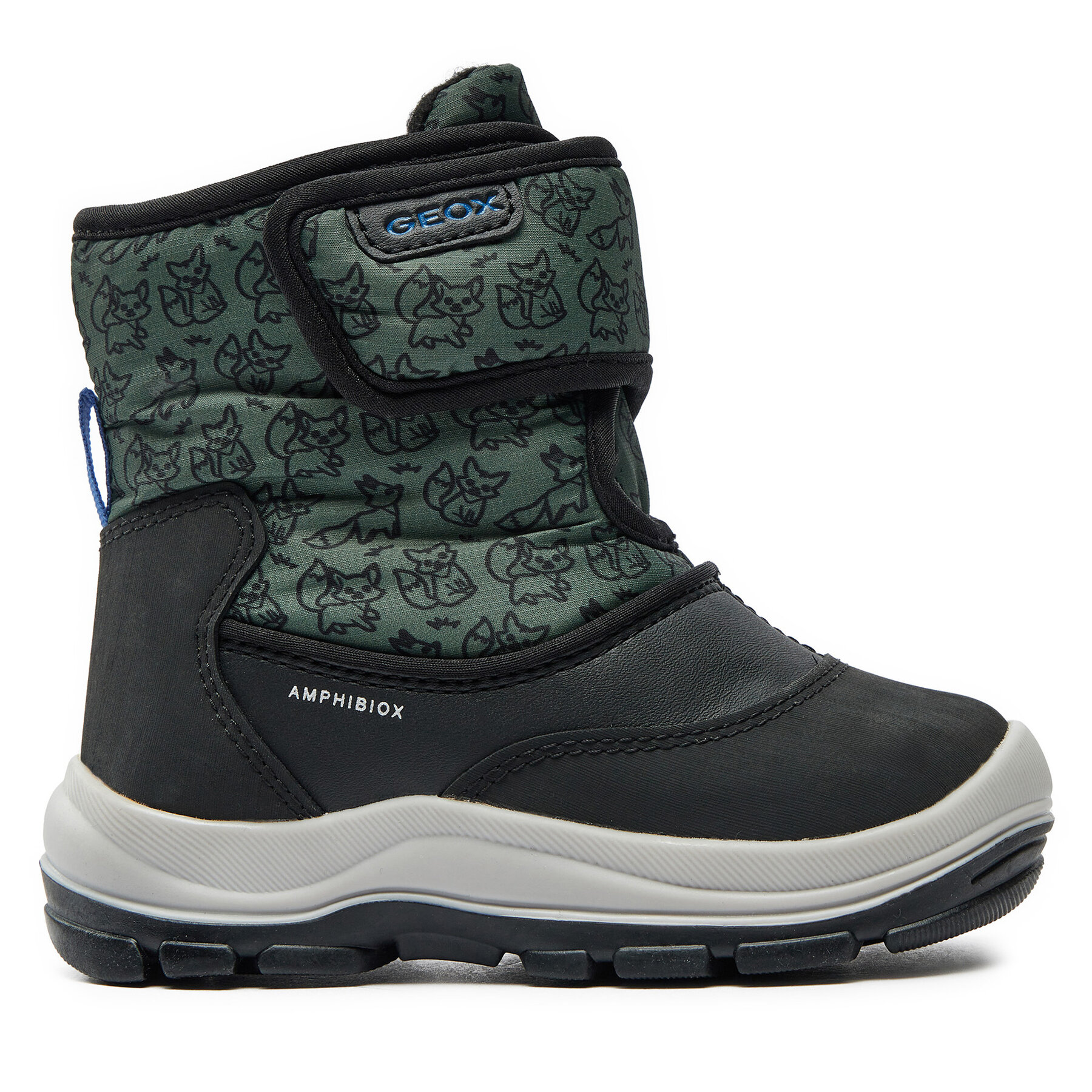 Geox Śniegowce B Flanfil Boy B Abx B263VE 0BCMN C9358 M Czarny