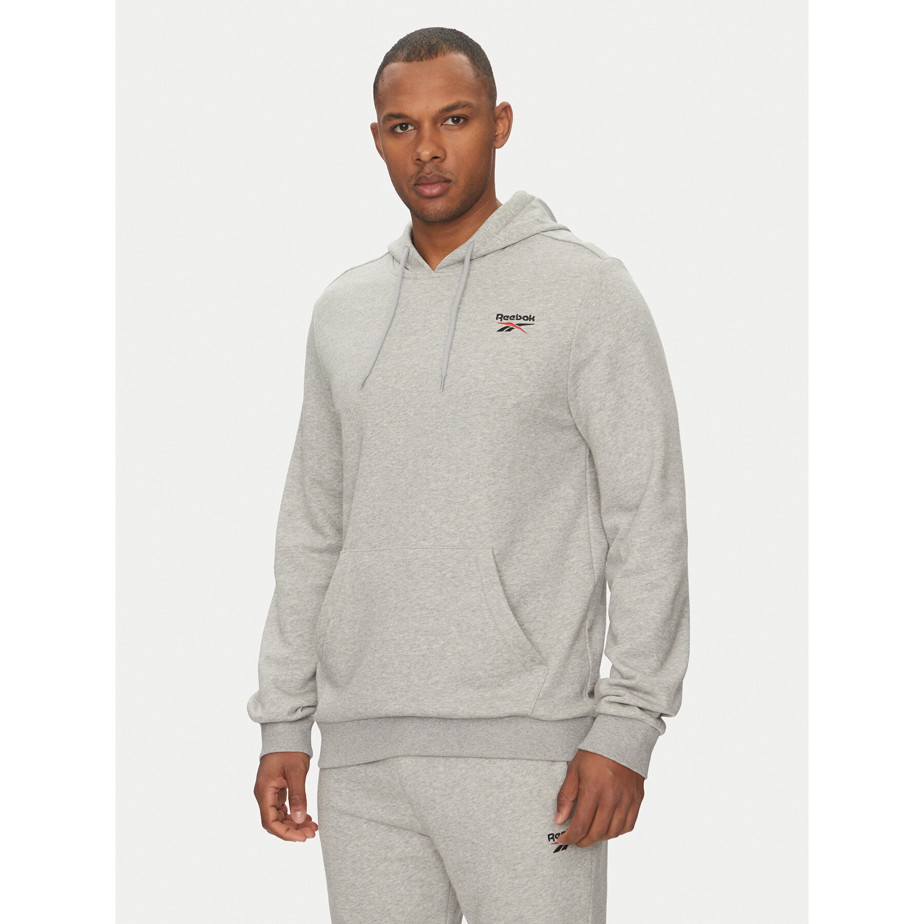 Reebok Bluza 100221785 Szary Regular Fit