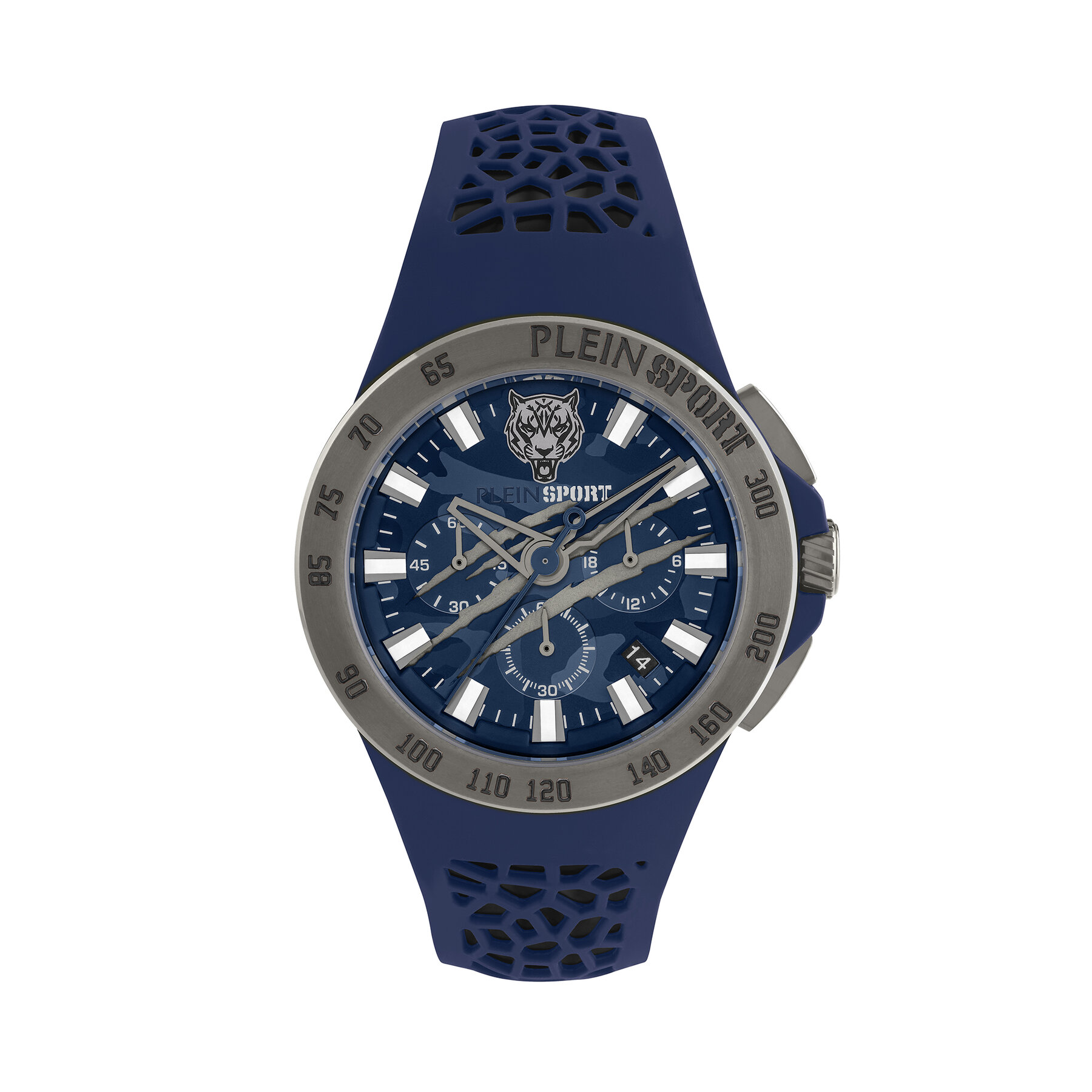 Plein Sport Zegarek Thunderstorm Chrono PSABA0223 Niebieski