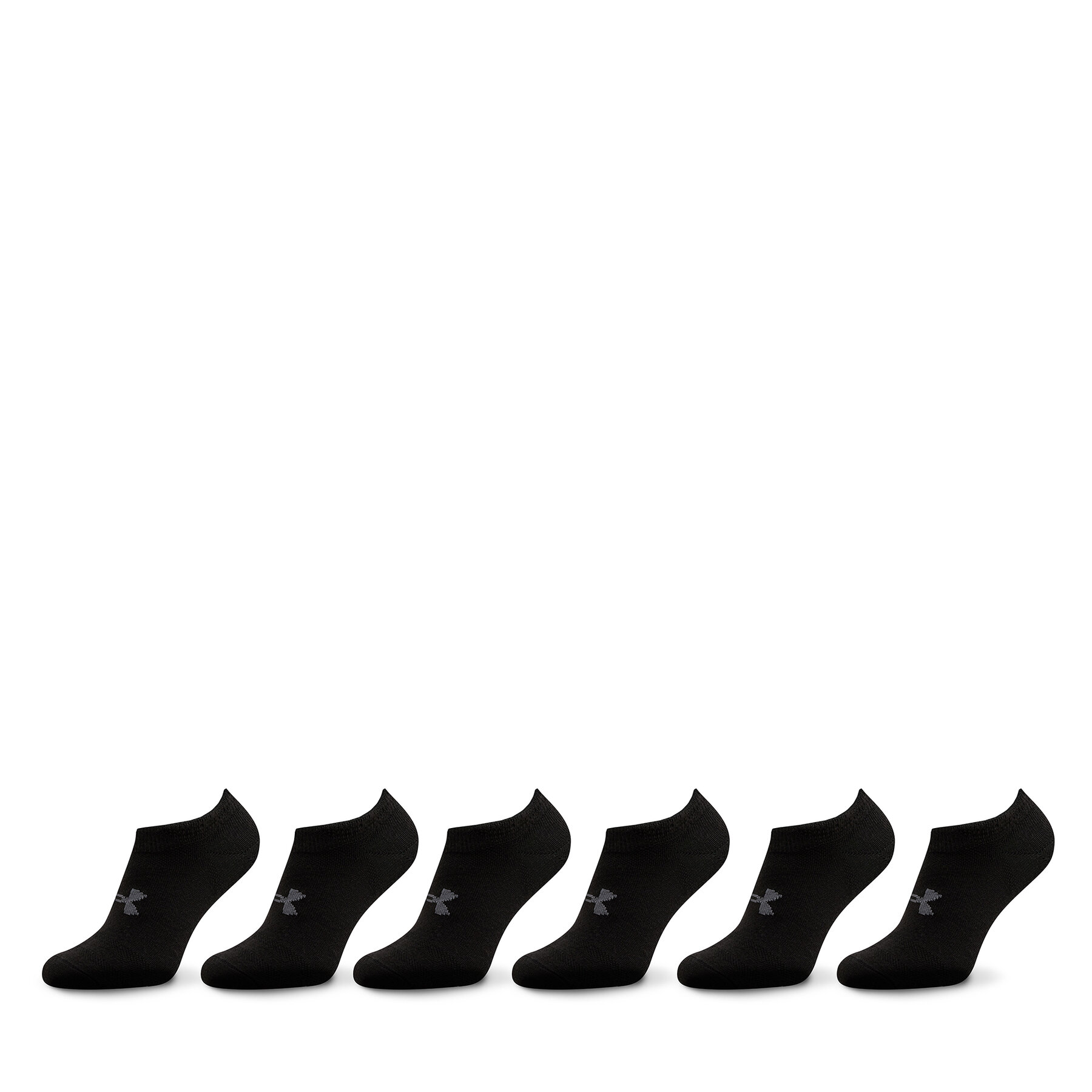 Under Armour Stopki Ua Essential No Show 6Pk 1382611-001 Czarny