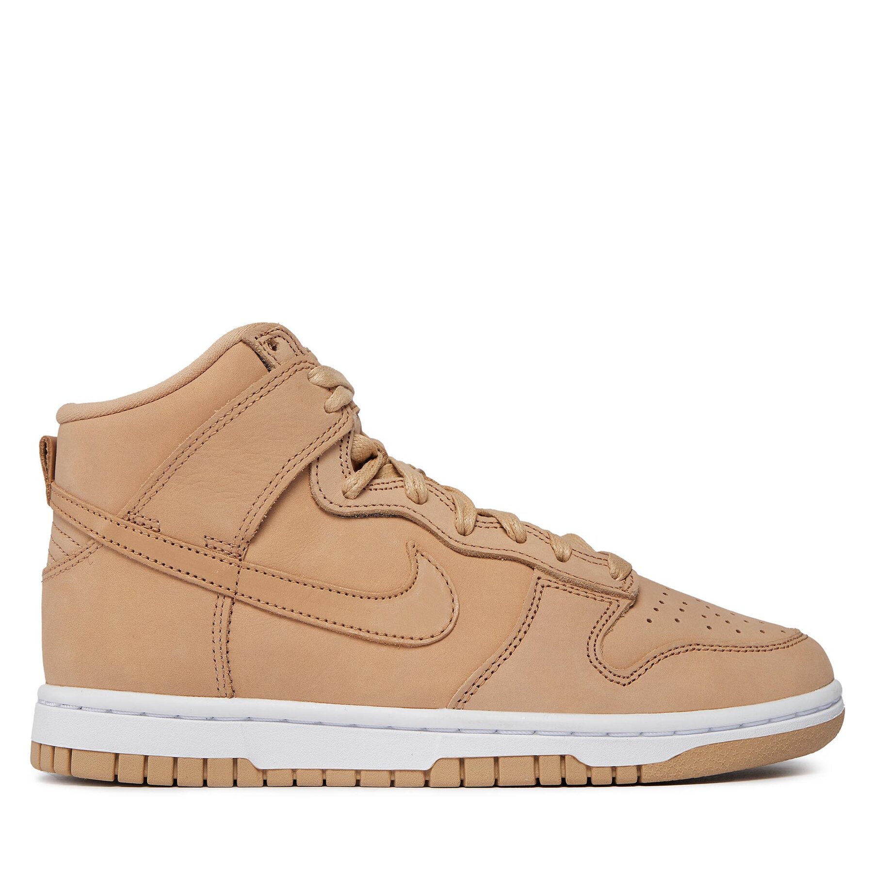 Nike Sneakersy Dunk High Prm Mf DX2044 Beżowy