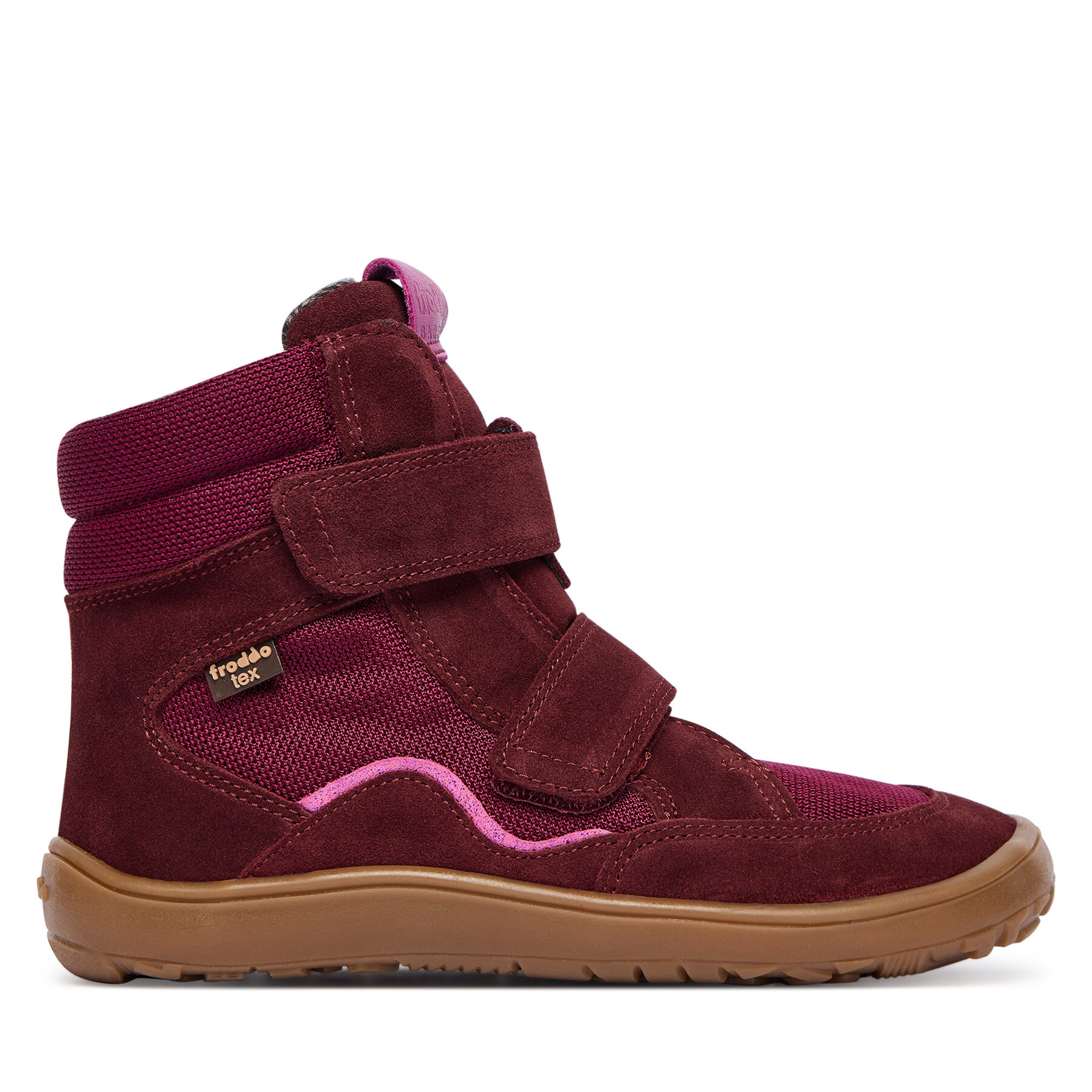 Froddo Kozaki Barefoot Tex Winter Tl G3160247-6T D Bordowy
