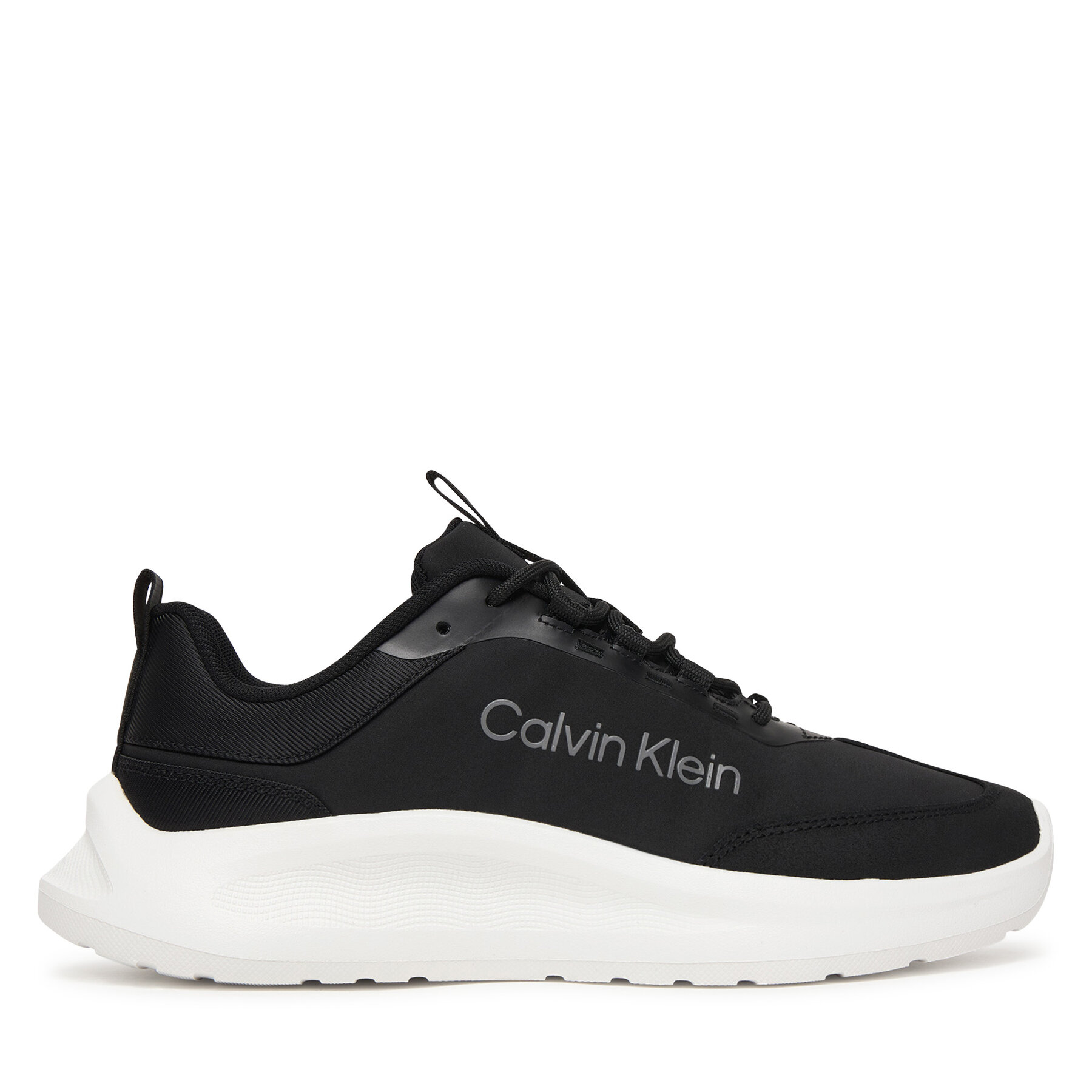 Calvin Klein Sneakersy Light Eva Runner Nyl-Sue HW0HW03149 Czarny
