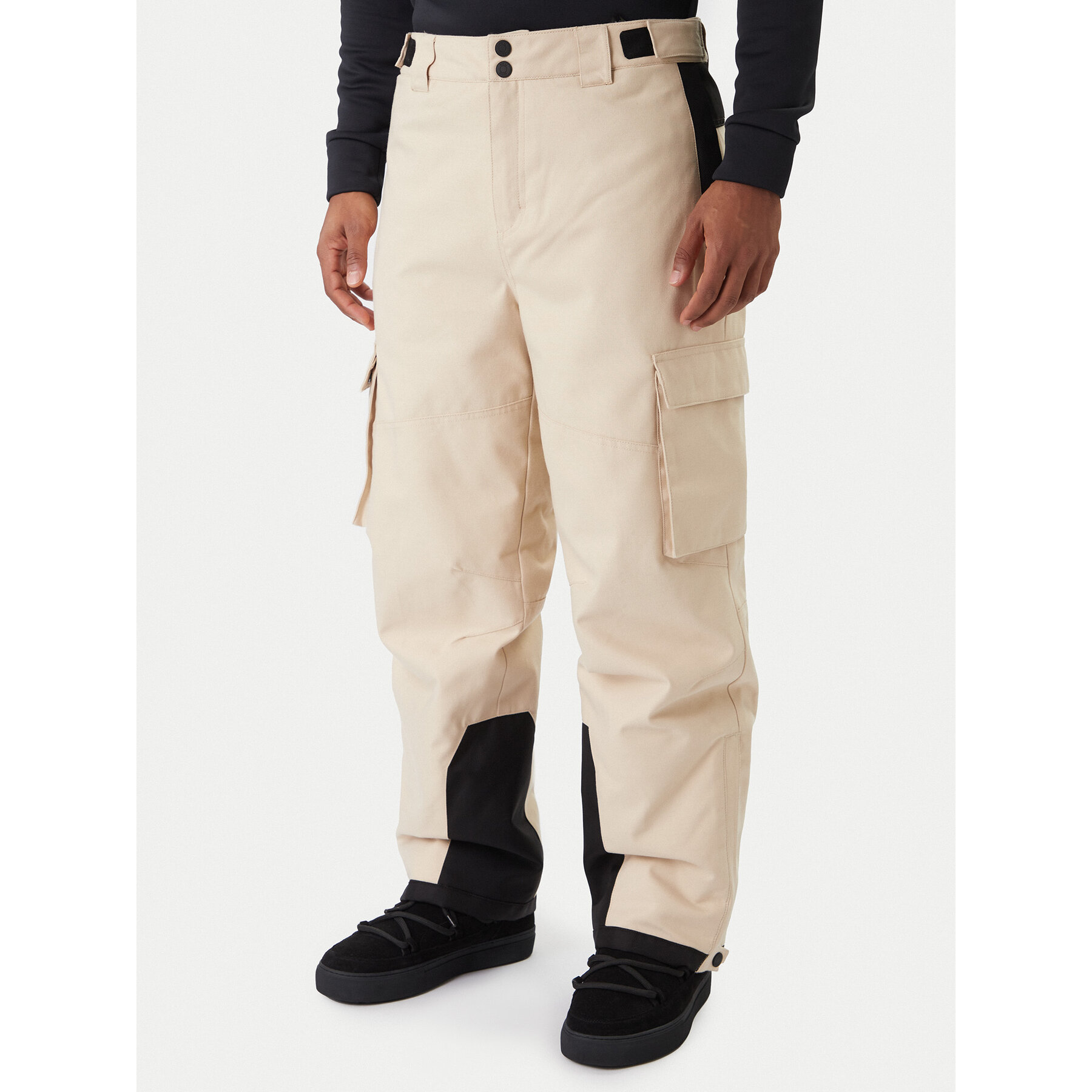 Guess Spodnie narciarskie M5BB77 WF182 Beżowy Regular Fit
