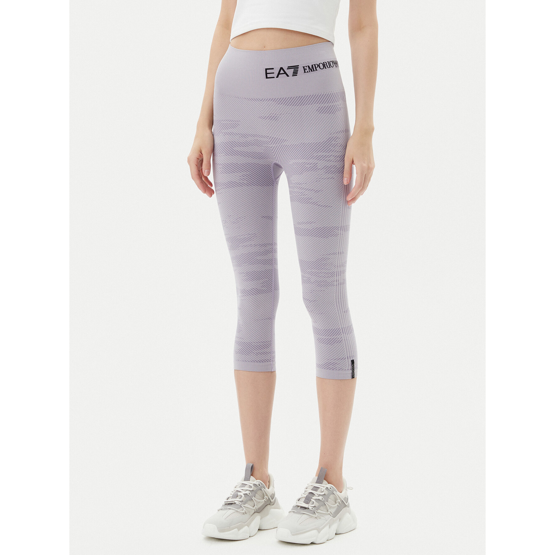 EA7 Emporio Armani Legginsy 7W000518 AF13714 UA092 Fioletowy Slim Fit