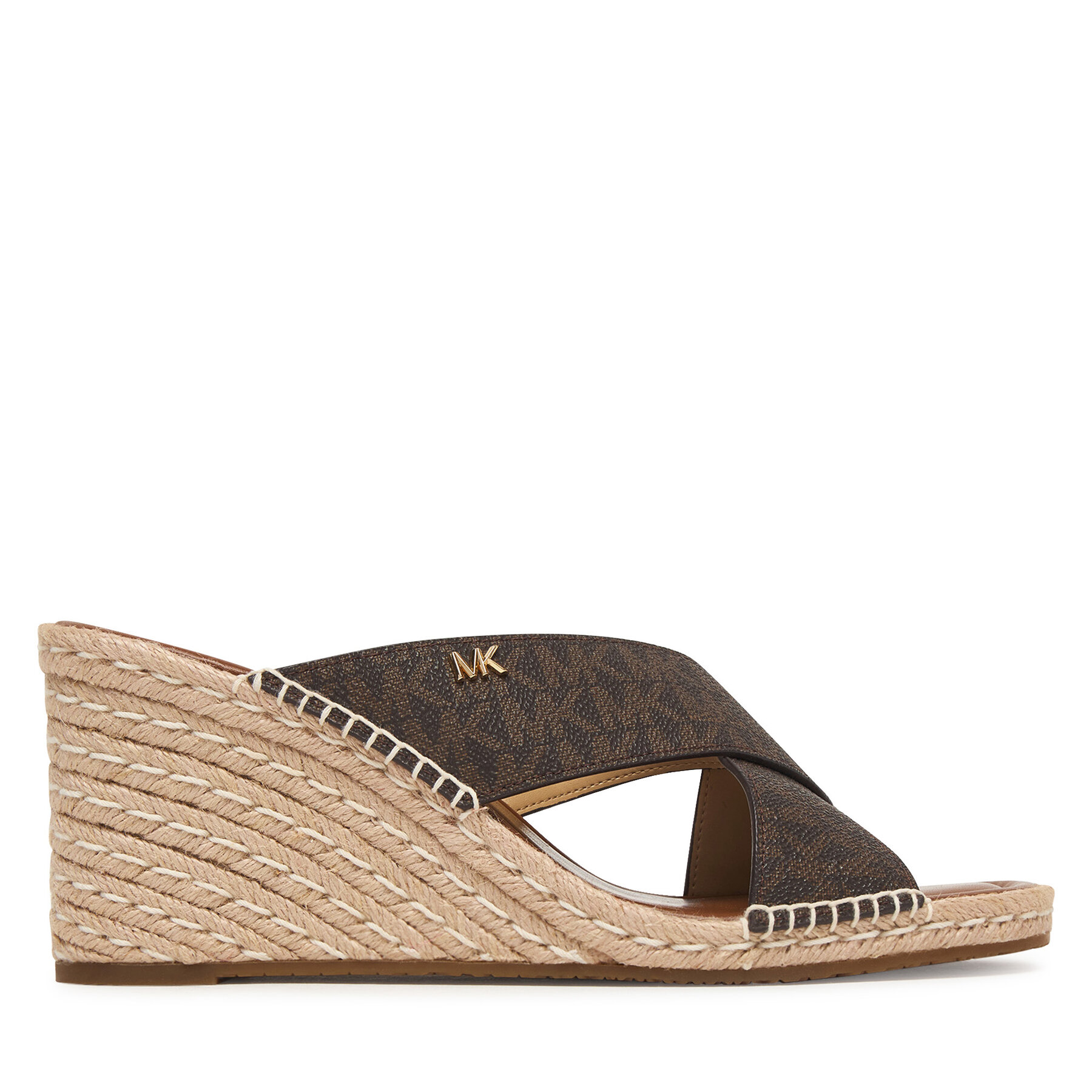 MICHAEL Michael Kors Espadryle Kenzie 40R6KZMS1B Brązowy