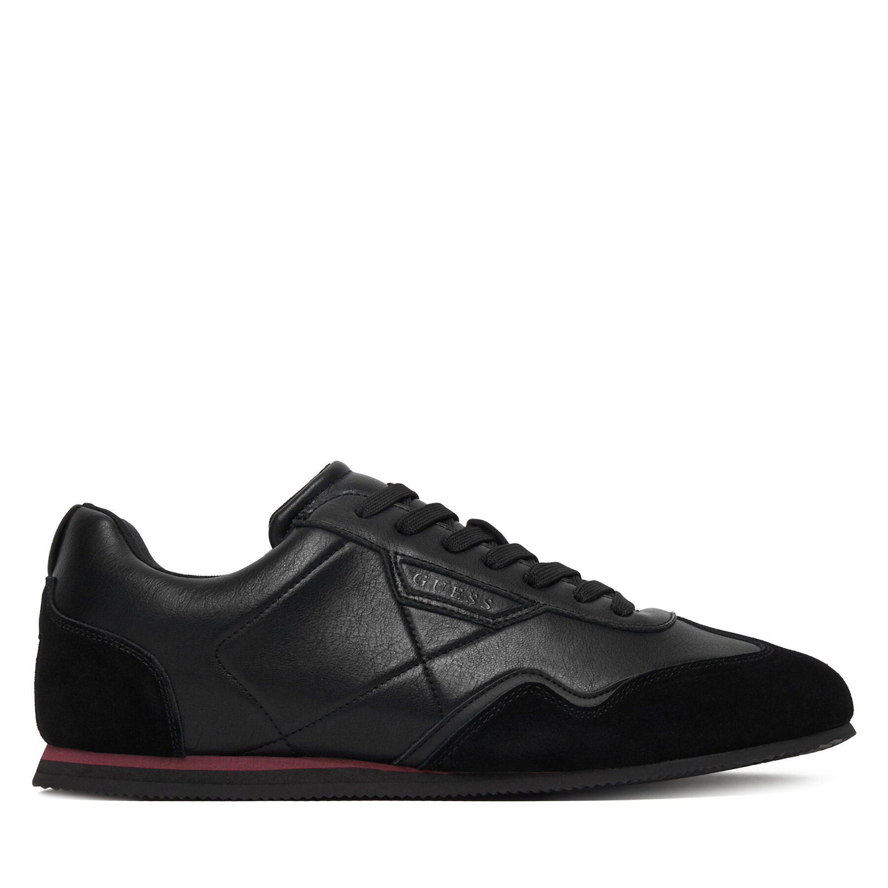 Guess Sneakersy FMPOLM ELE12 Czarny