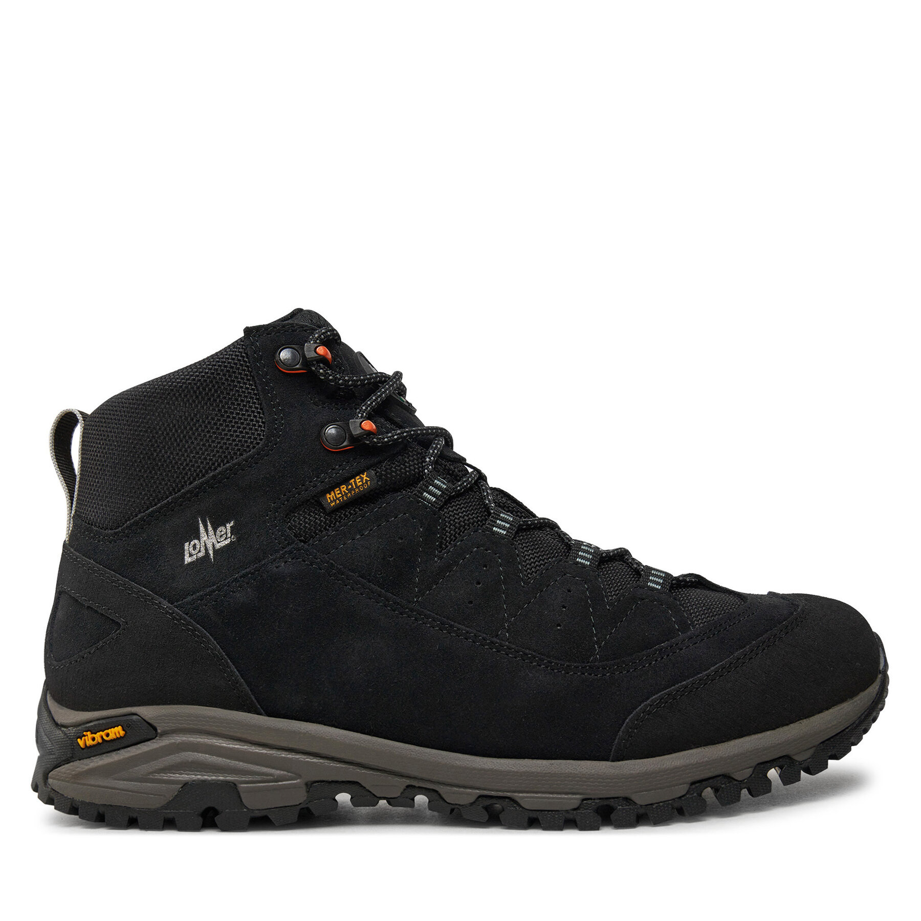 Lomer Trekkingi Sella High Mtx Suede 30047/A Czarny