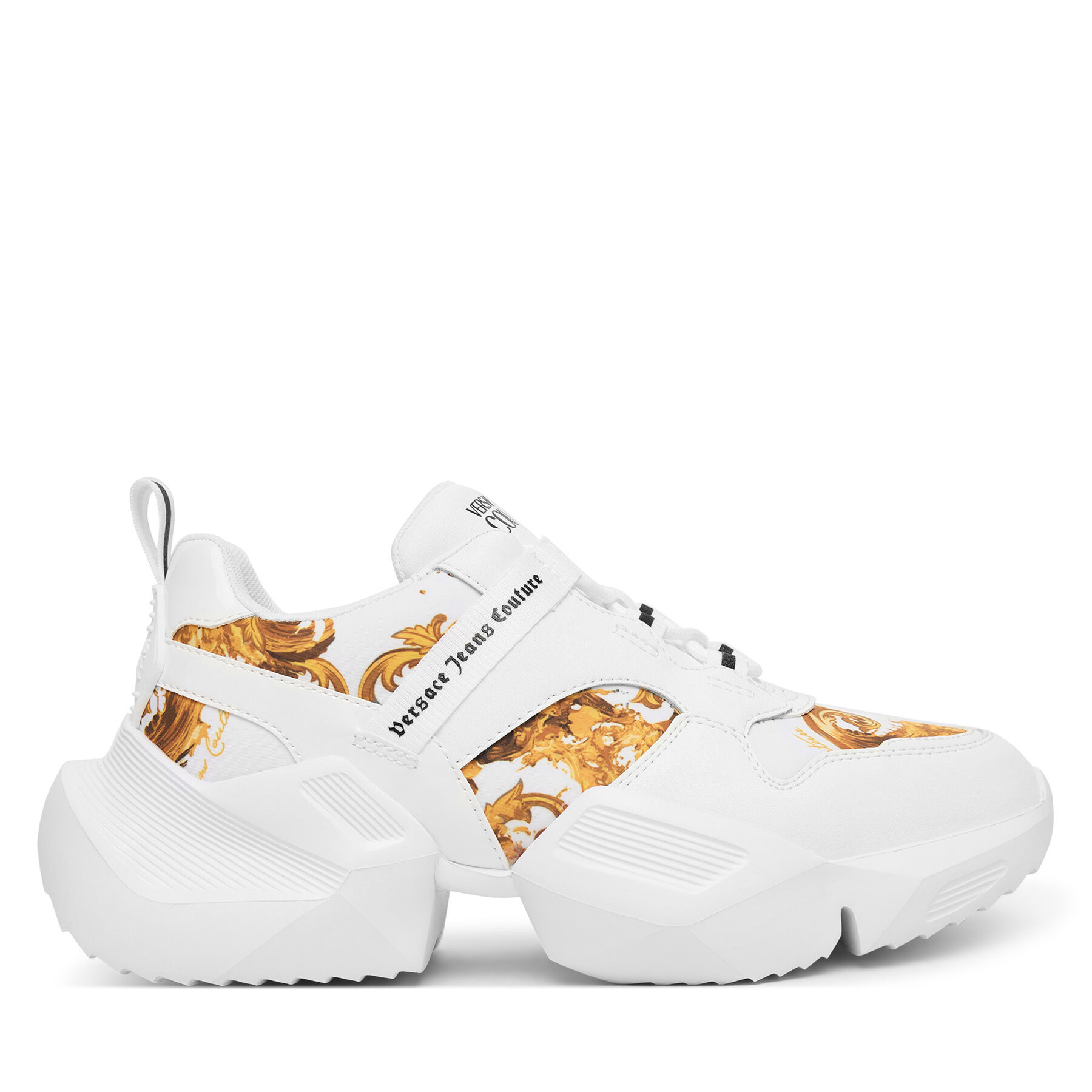 Versace Jeans Couture Sneakersy 80VA3SU7 ZSE19 G03 Biały