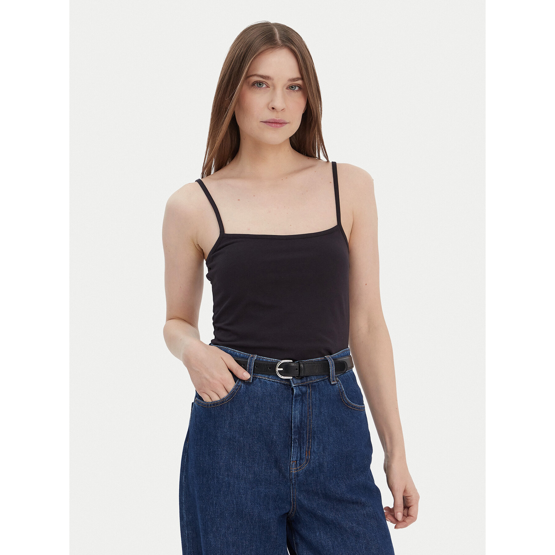JOOP! Top 30042651 Czarny Slim Fit