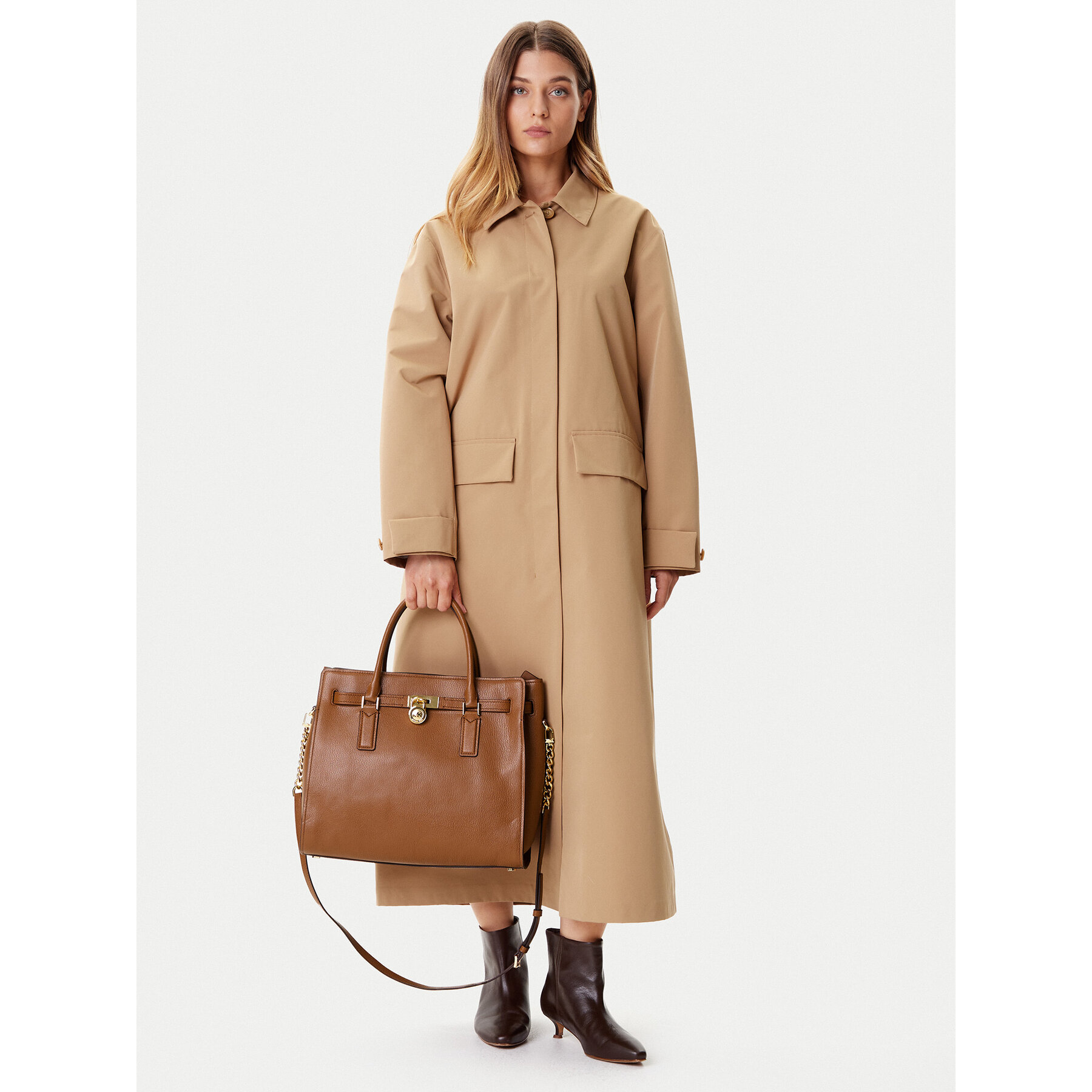 MICHAEL Michael Kors Torebka 30F5GNXS3L Brązowy