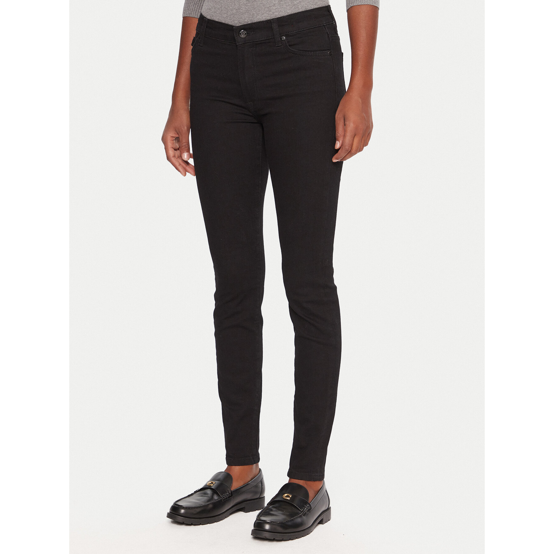 JOOP! Jeans Jeansy Maja 30048860 Czarny Skinny Fit