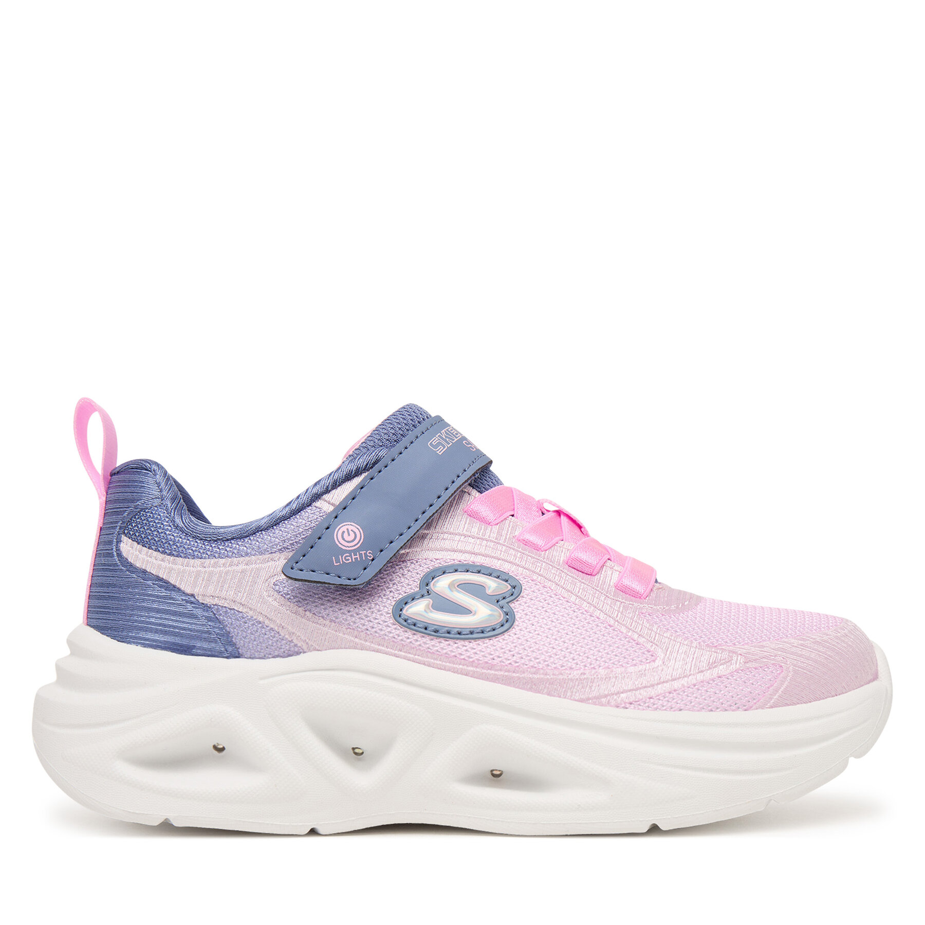 Skechers Sneakersy Sola Glow 2.0 303729L/GYPK Różowy