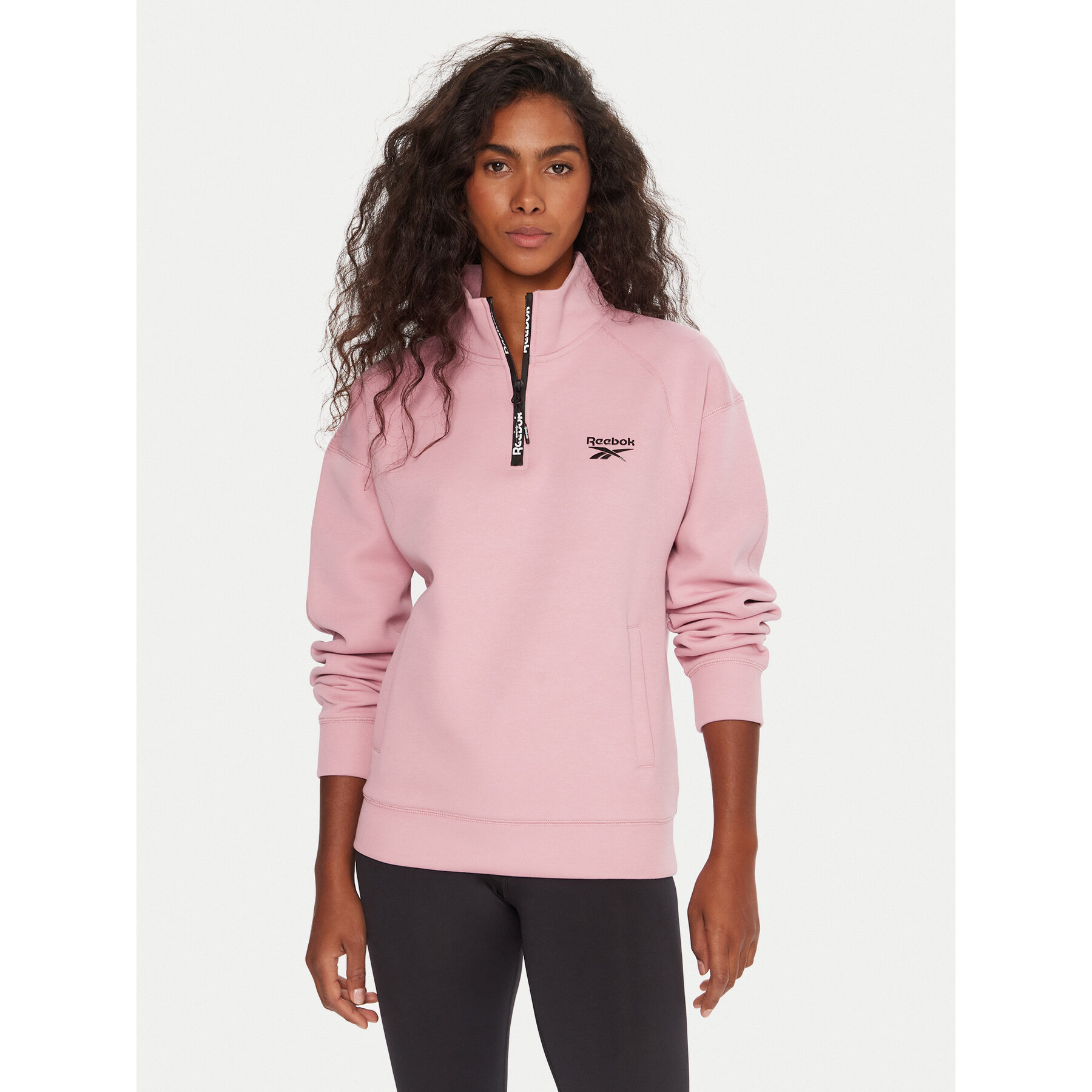 Reebok Bluza RK25160CCW Różowy Regular Fit