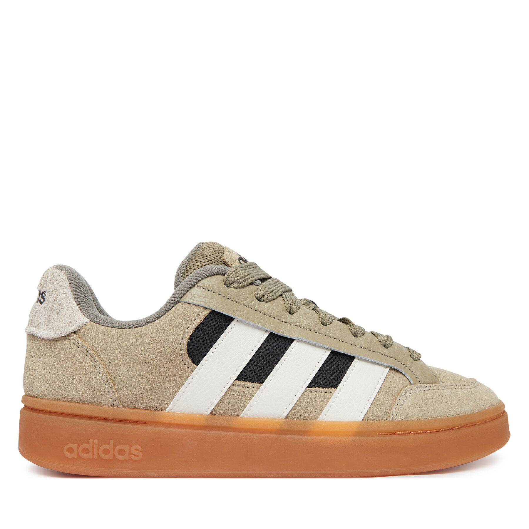 adidas Sneakersy Grand Court Alpha HQ7361 Beżowy
