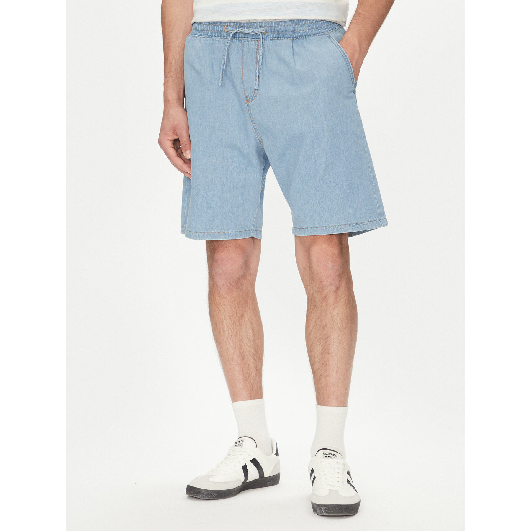 Jack & Jones Szorty jeansowe Tony 12270251 Niebieski Relaxed Fit