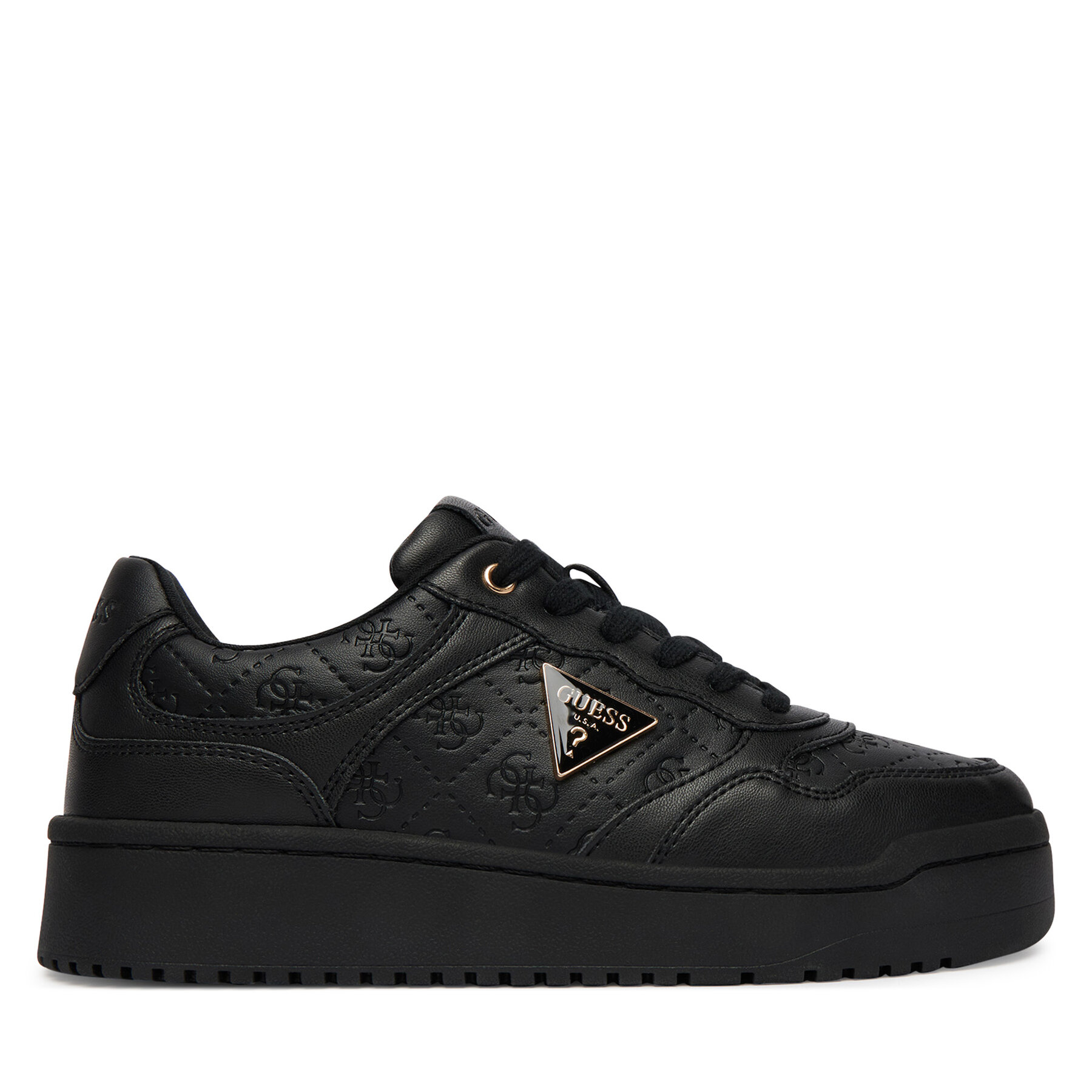 Guess Sneakersy FLJMI6 FAL12 Czarny