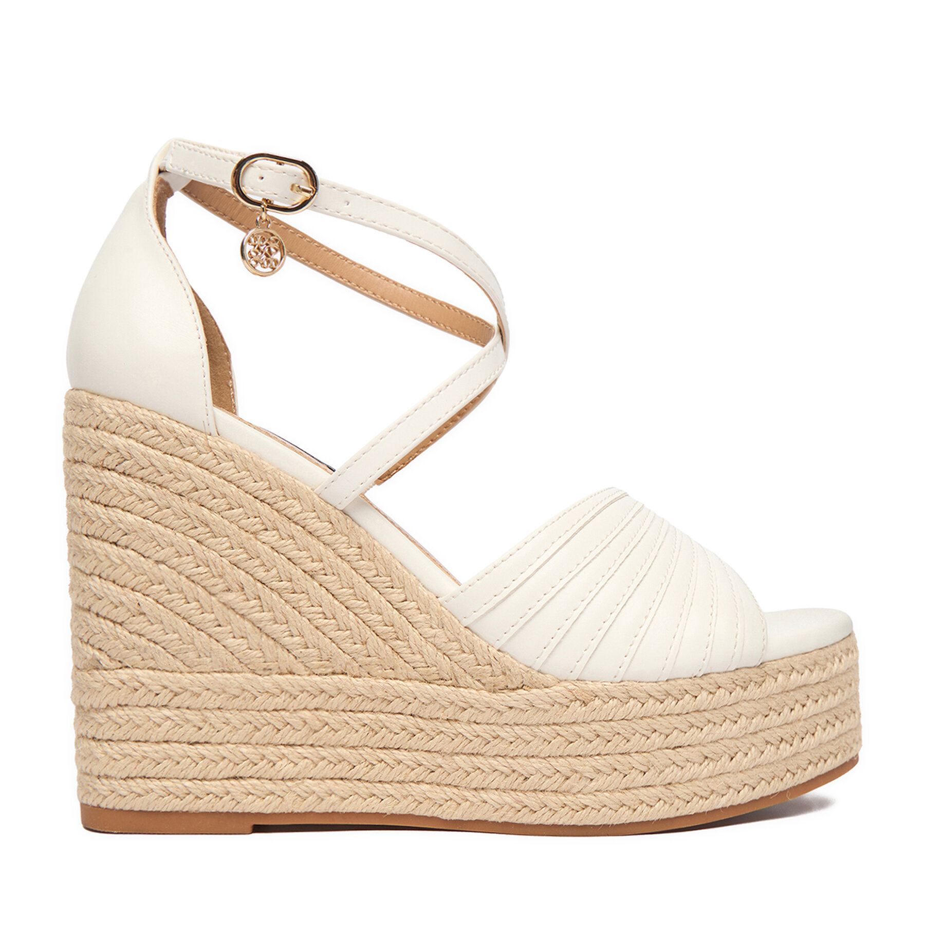 Nine West Espadryle EO-259-86 02 Biały