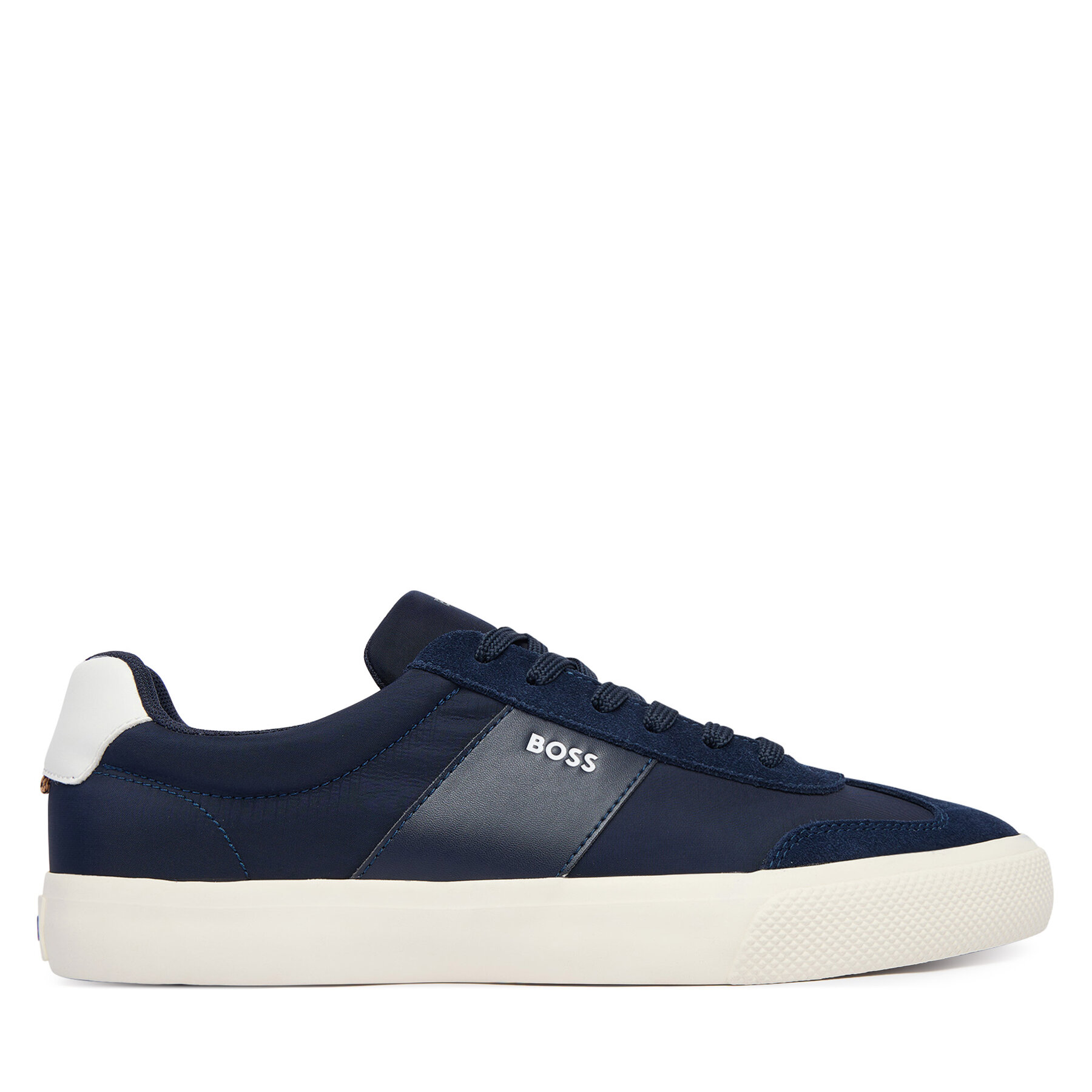 BOSS Sneakersy Aiden Tenn 50563847 Granatowy