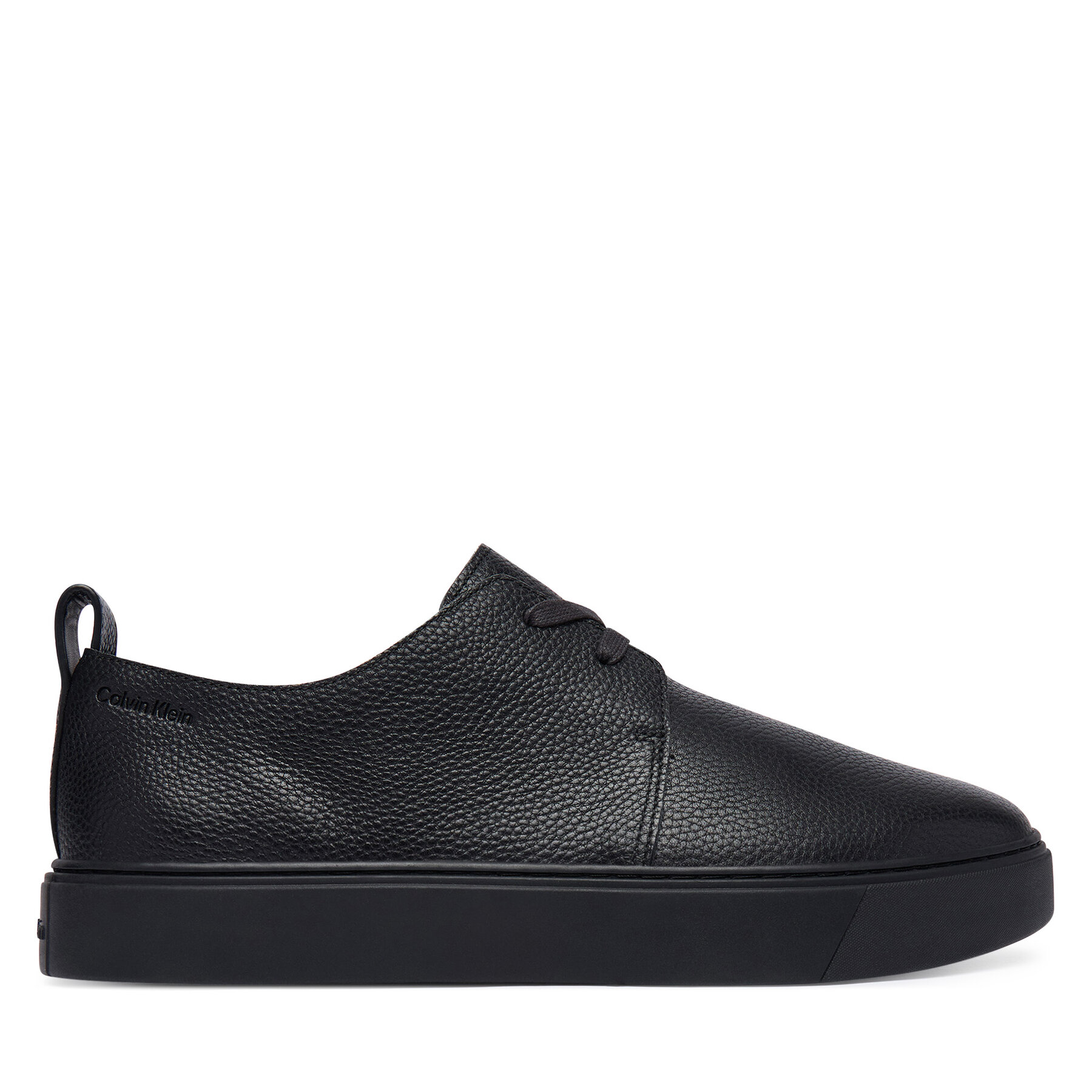 Calvin Klein Półbuty Hybrid Clean Derby Tum Lth HM0HM02185 Czarny