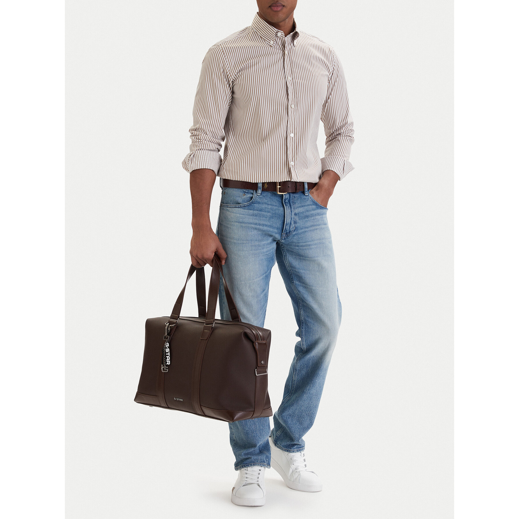 G-Star Raw Torba weekendowa EO-LA374-4569 Brązowy