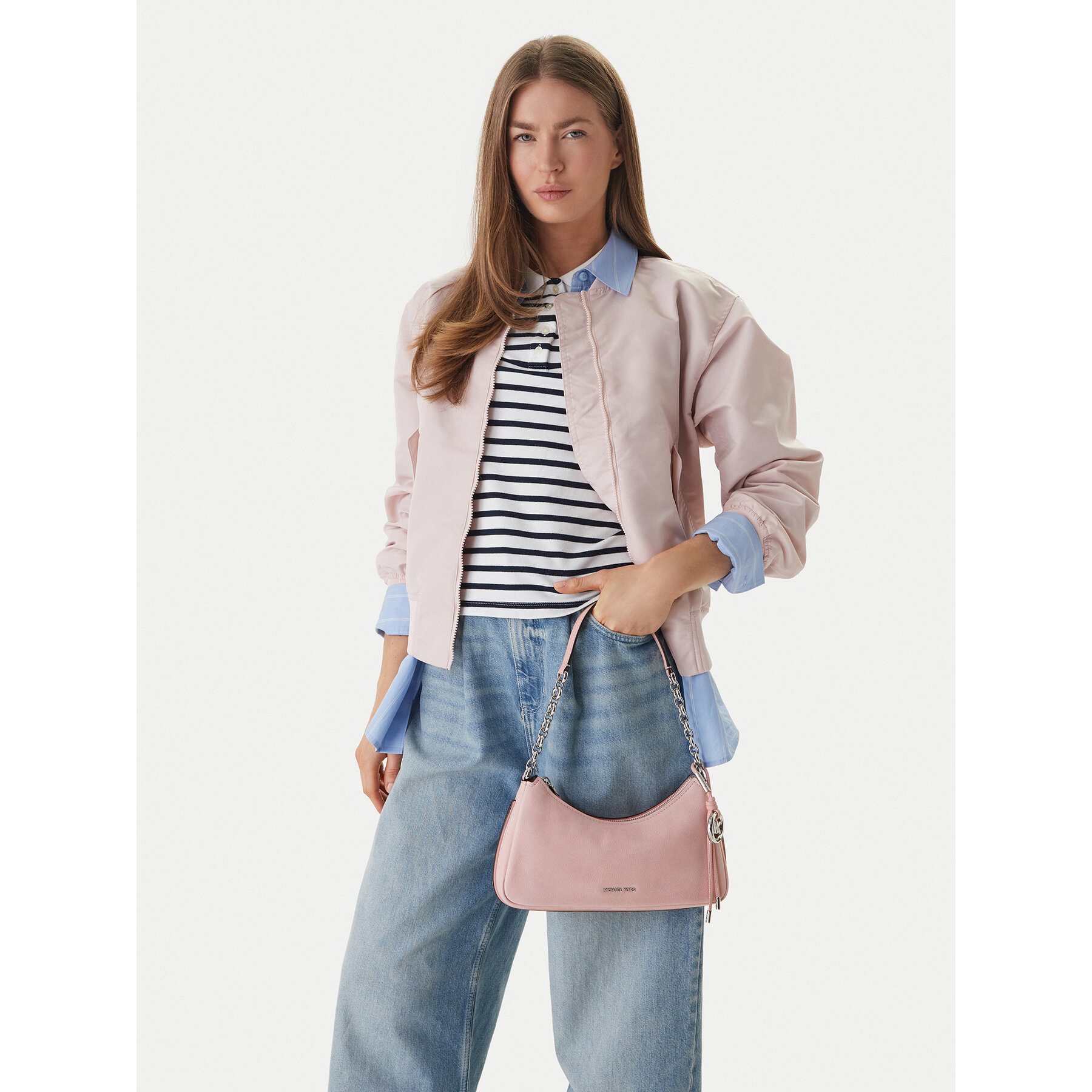 MICHAEL Michael Kors Torebka 32R6SY5W6L Różowy
