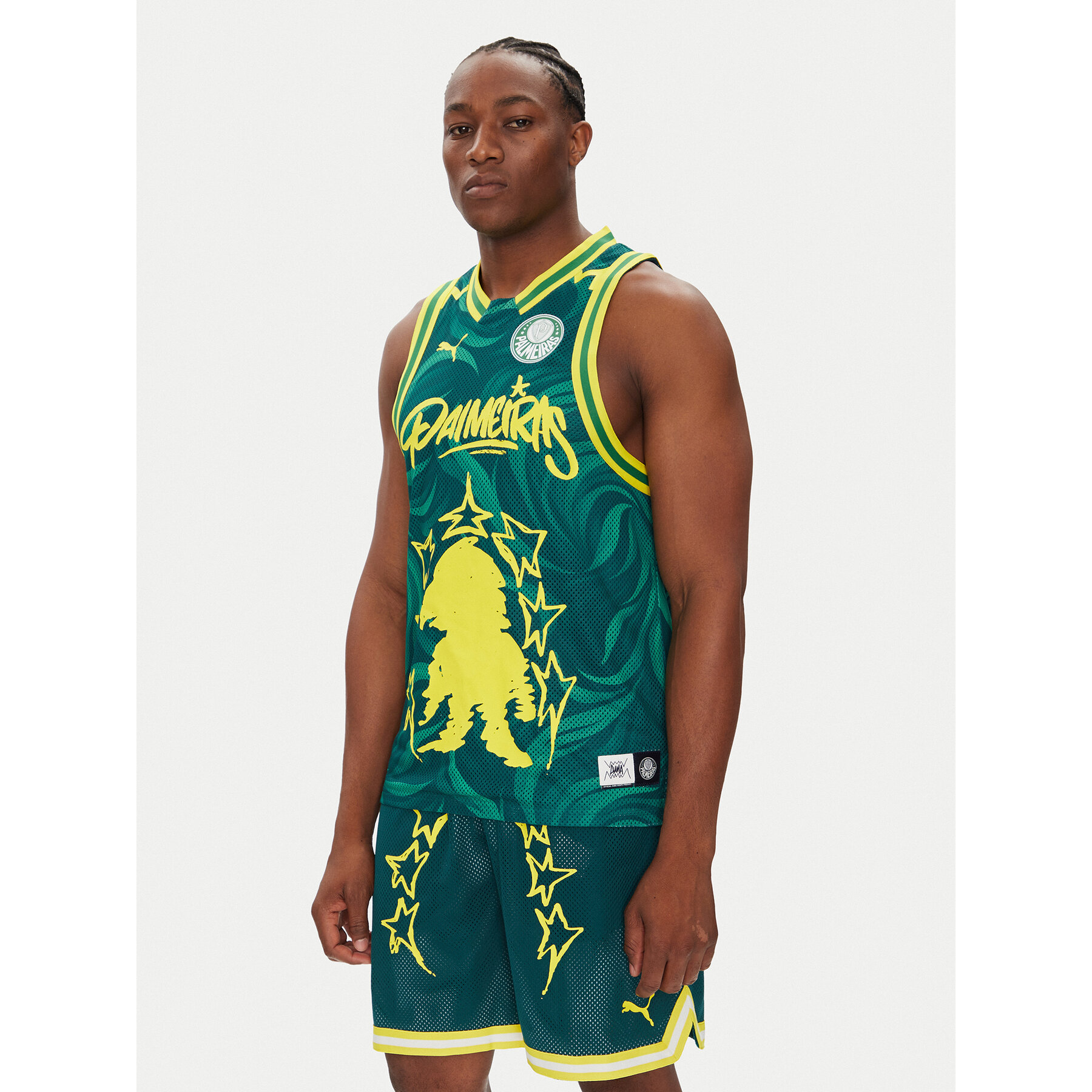 Puma Tank top 631702 Zielony Regular Fit