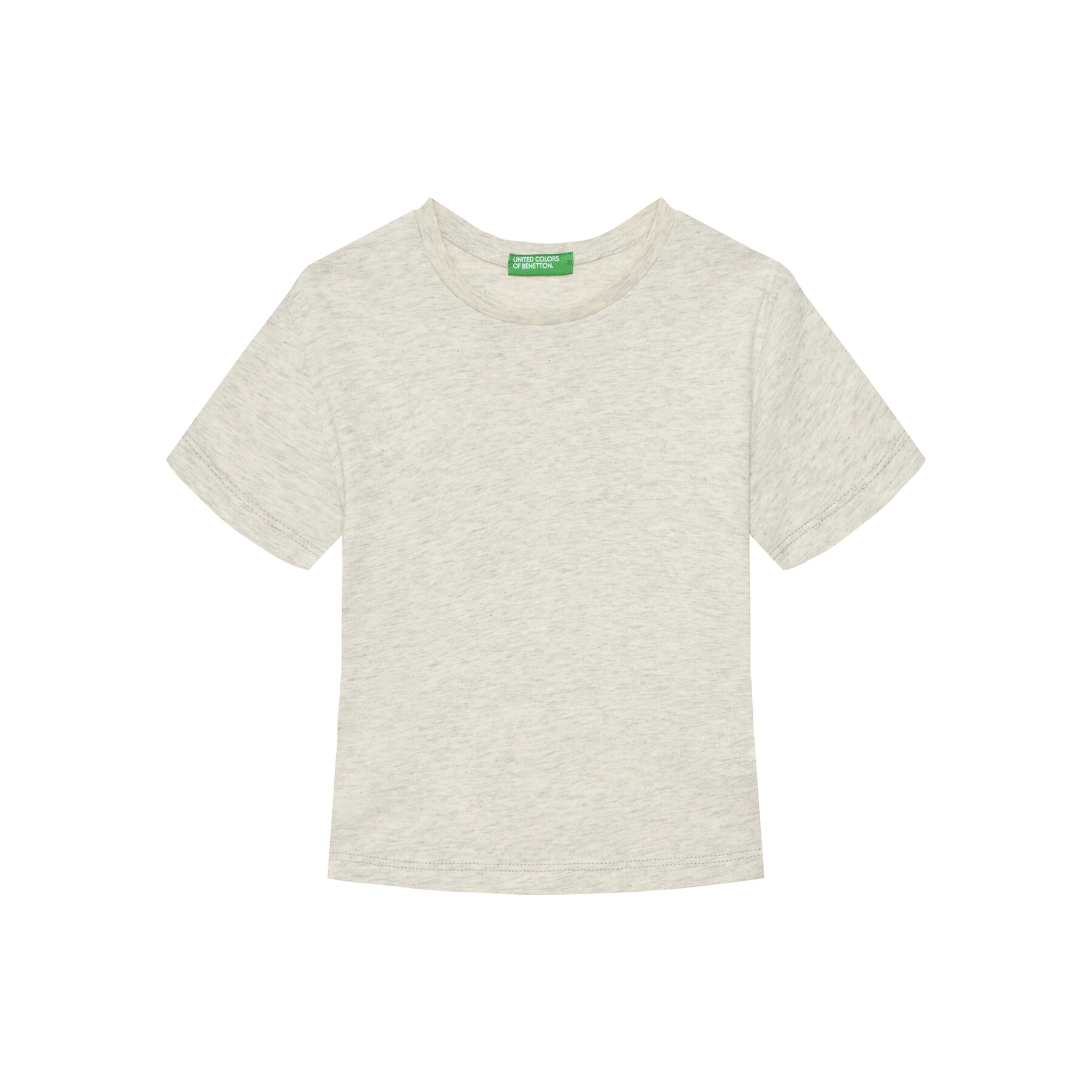 United Colors Of Benetton T-Shirt 3I1XG10IJ Szary Regular Fit