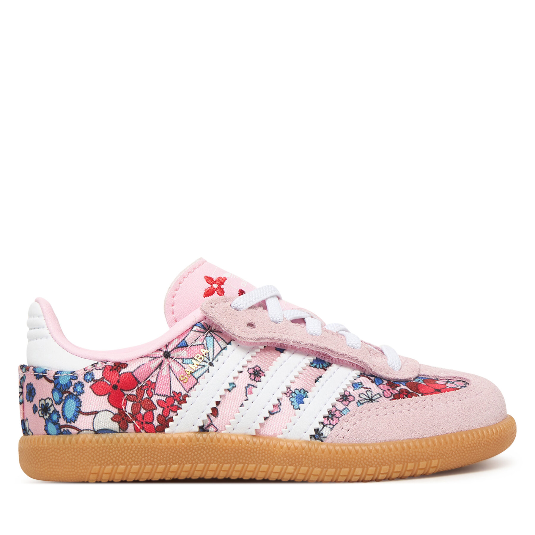 adidas Sneakersy Liberty London Samba Og Comfort Closure Elastic Lace JQ2006 Różowy