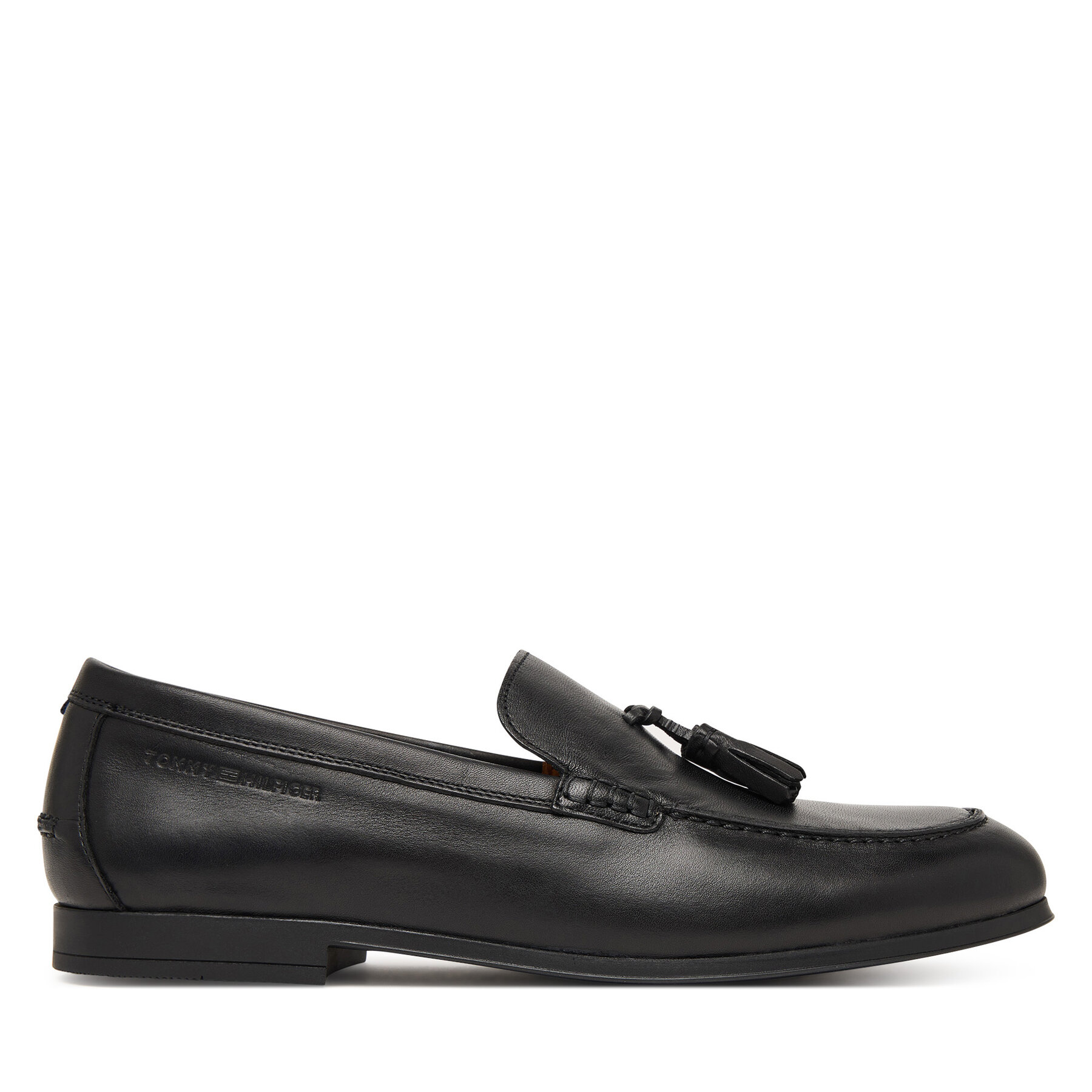 Tommy Hilfiger Loafersy Flex Hilfiger Lth Tassel Loafer FM0FM05891 Czarny