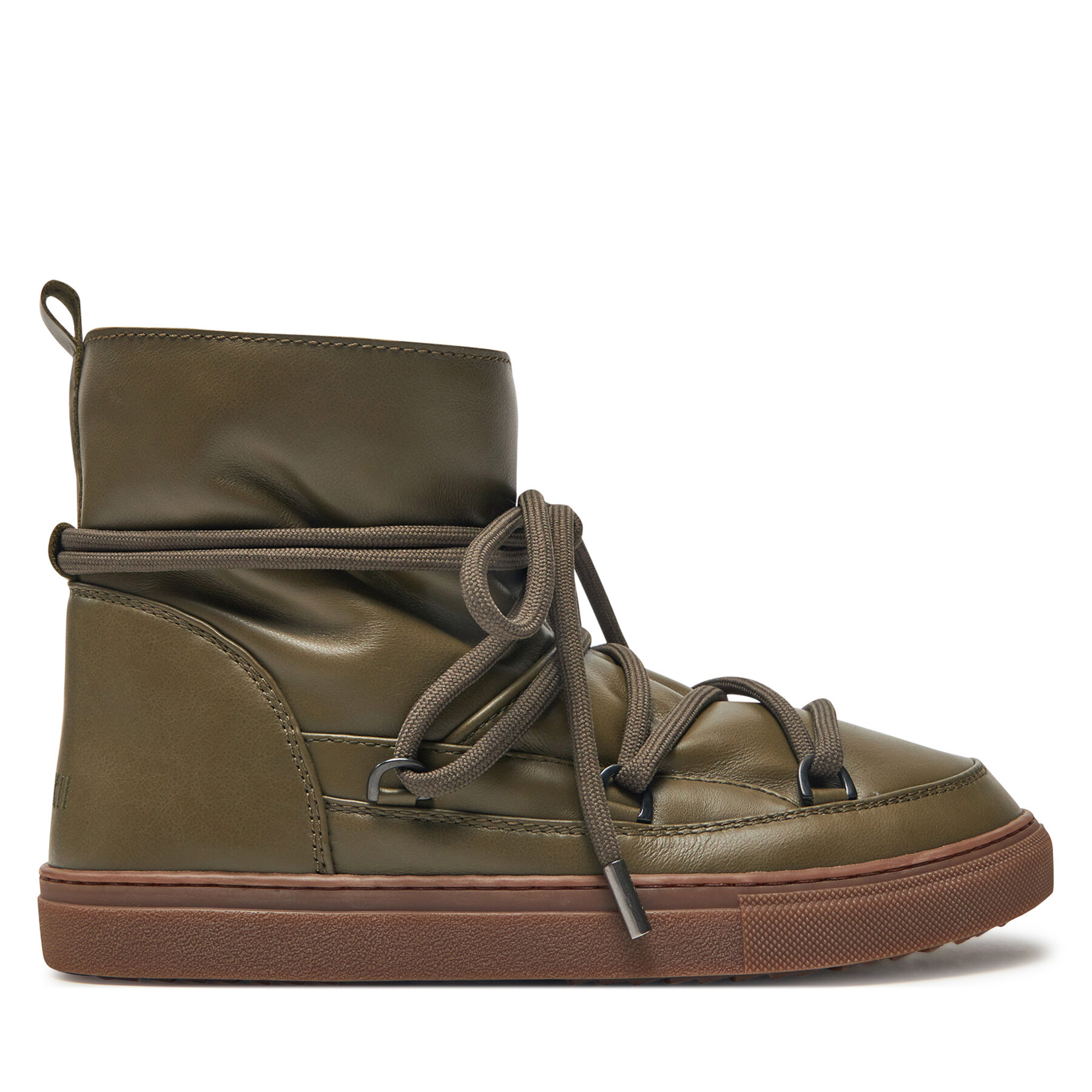 Inuikii Śniegowce Full Leather 55102-087 Zielony