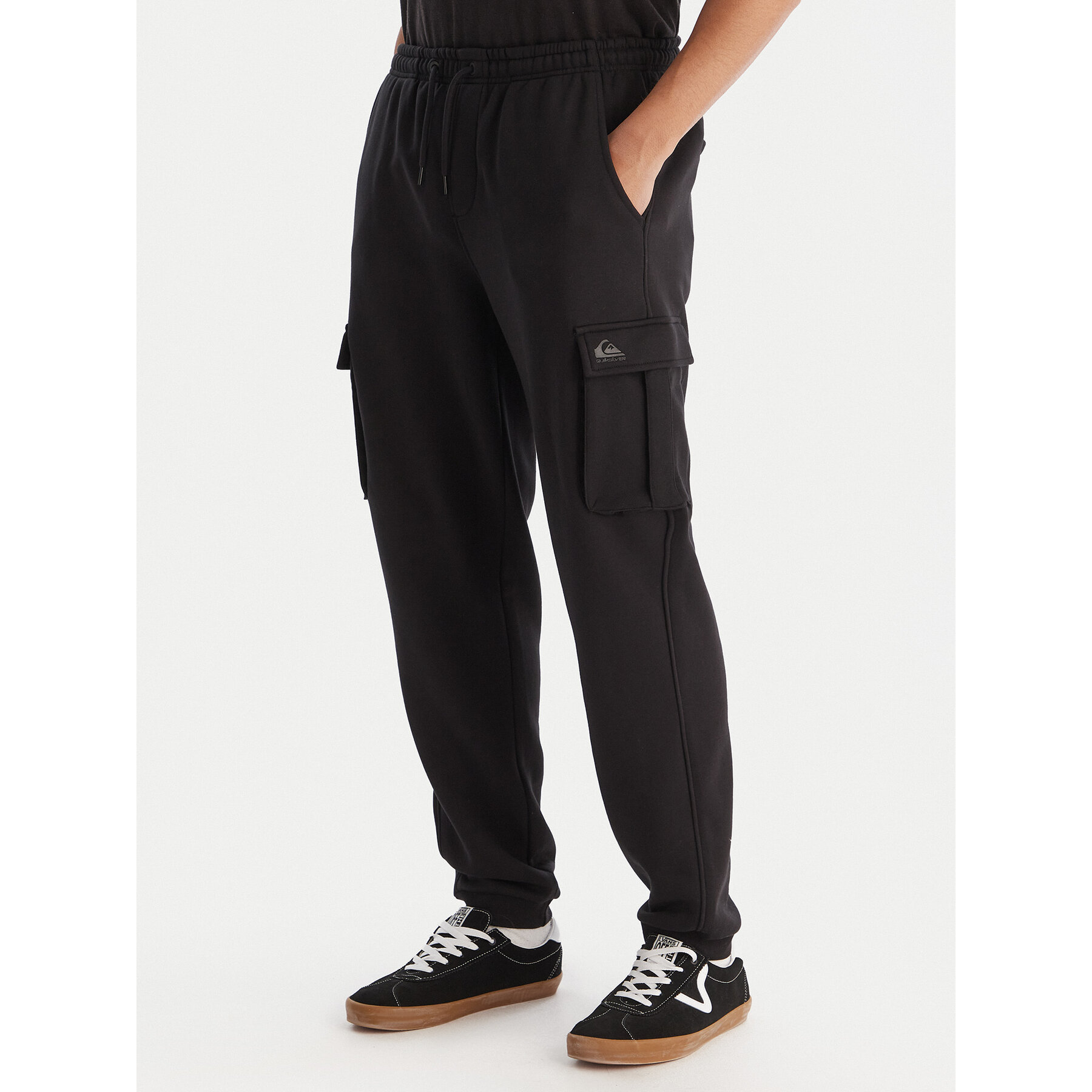 Quiksilver Spodnie dresowe EQYFB03401 Czarny Regular Fit