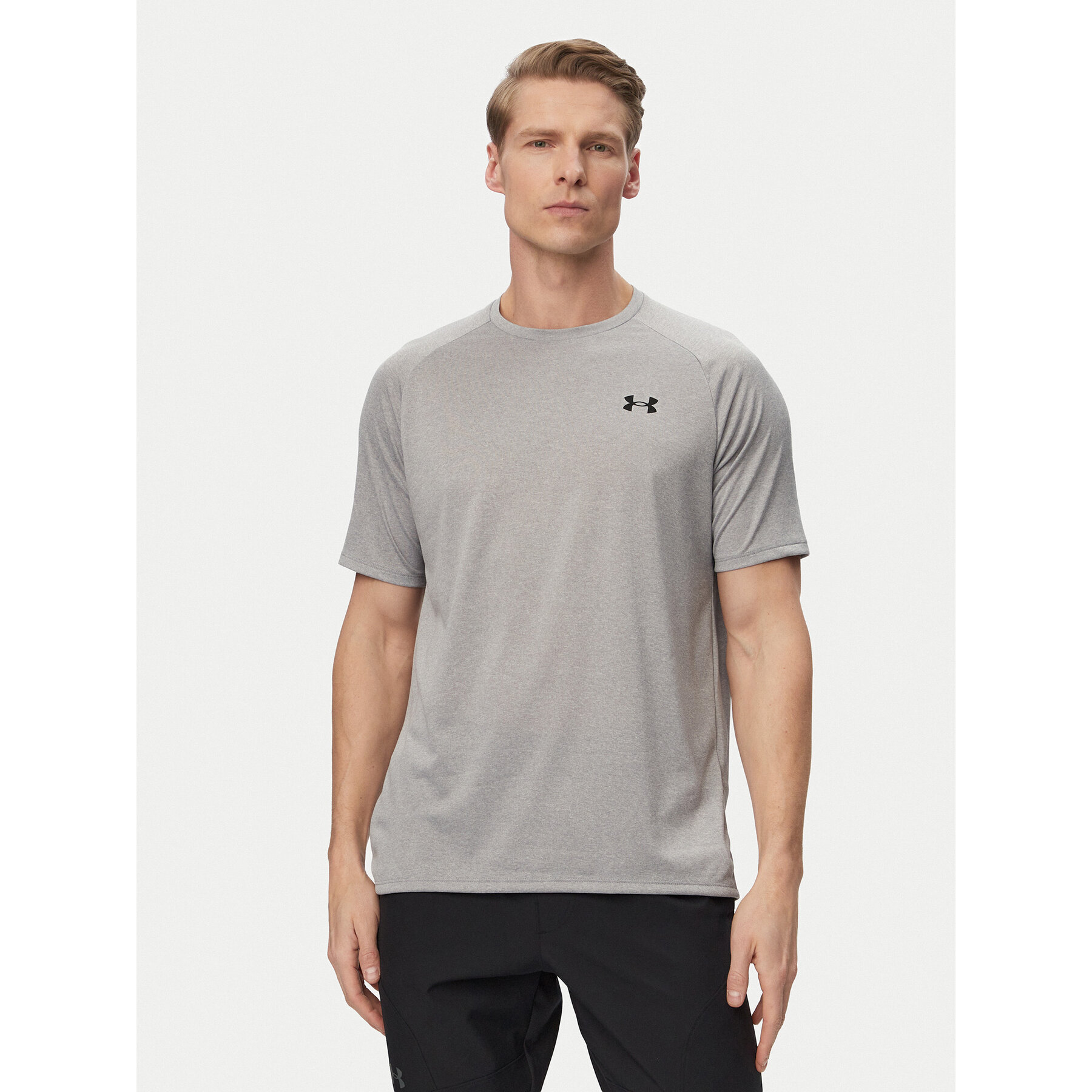 Under Armour T-Shirt UA Tech 2.0 1326413 Szary Regular Fit