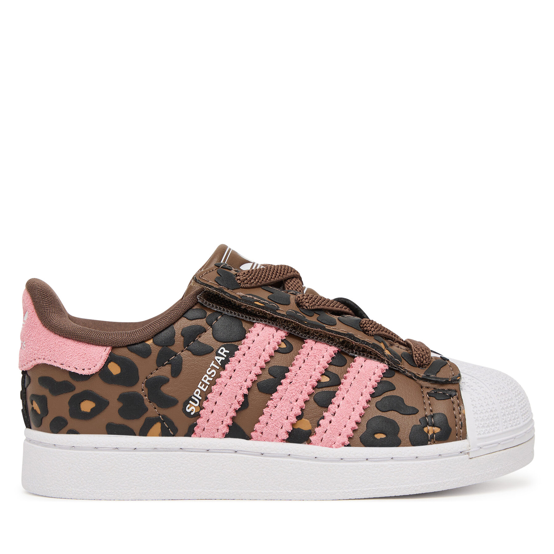 adidas Sneakersy Superstar II Comfort Closure Elastic Lace KK2125 Brązowy