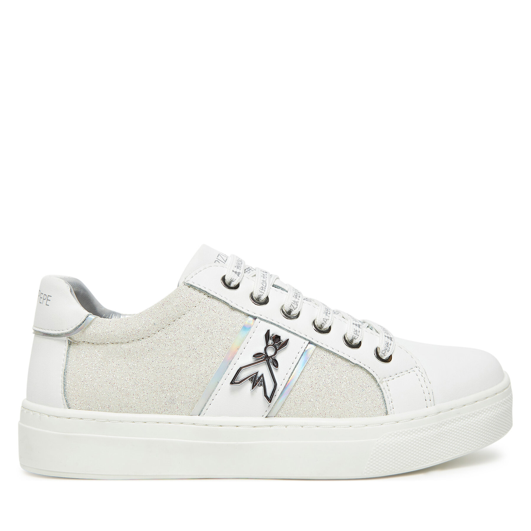 Patrizia Pepe Sneakersy PPJ301.30 D Biały