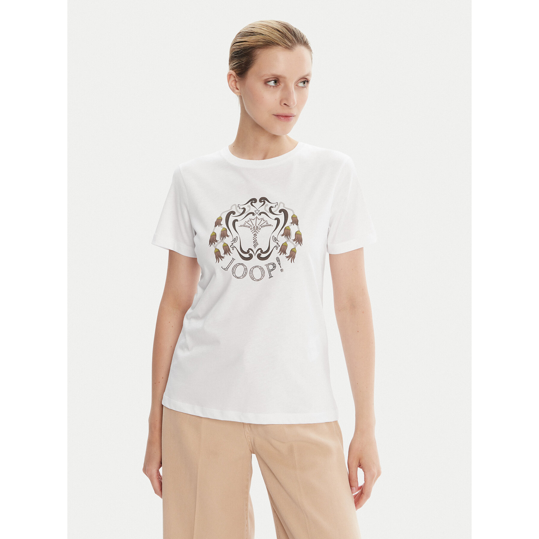 JOOP! T-Shirt 58 253JE58Tippy 30047767 Biały Slim Fit