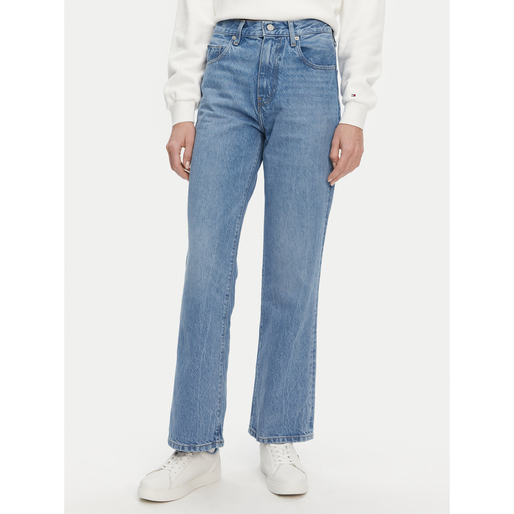 Tommy Hilfiger Jeansy WW0WW45922 Niebieski Relaxed Fit