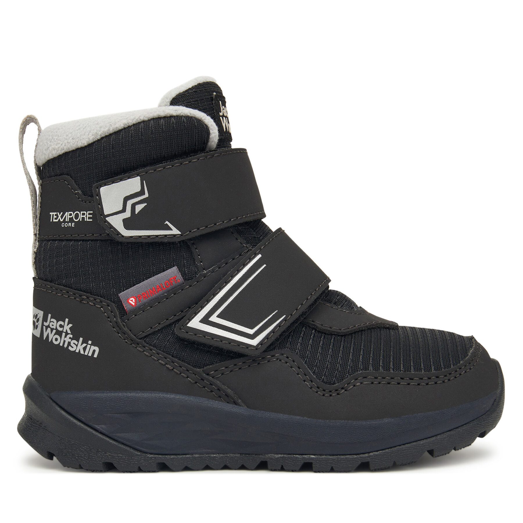 Jack Wolfskin Śniegowce Polar Bear B Texapore Mid VC K A62144 Czarny