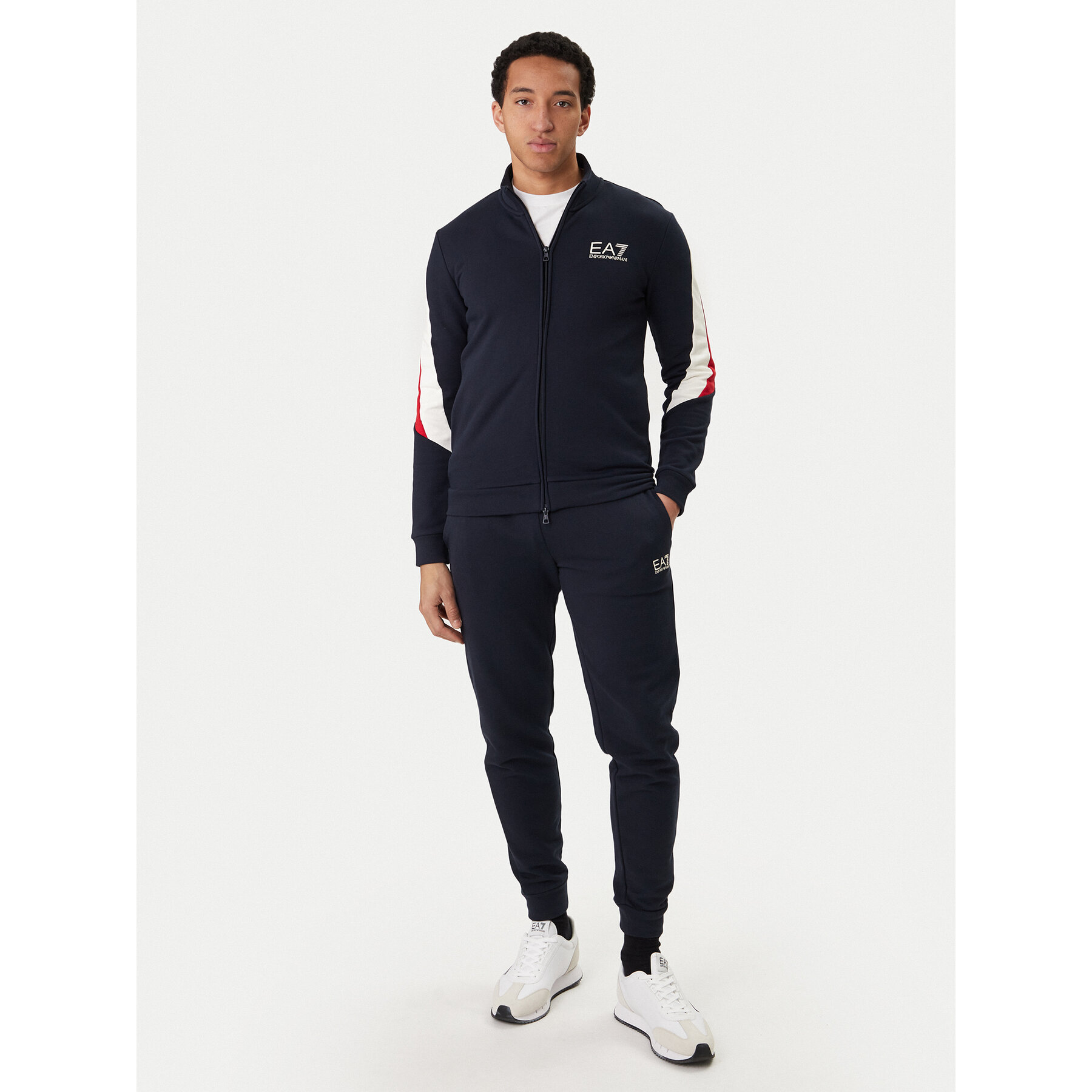 EA7 Emporio Armani Dres 7M001610 AF12451 UB102 Granatowy Regular Fit