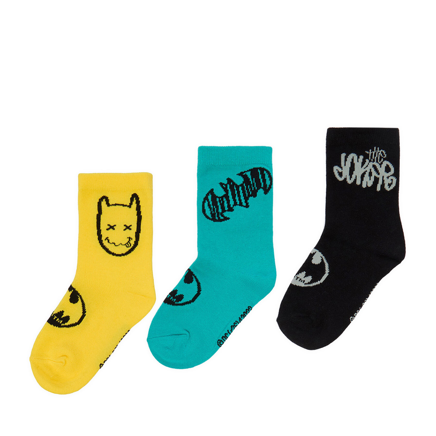 Batman Skarpety długie CEO-ACCCS-SS26-229WBBAT(3-PACK) Kolorowy