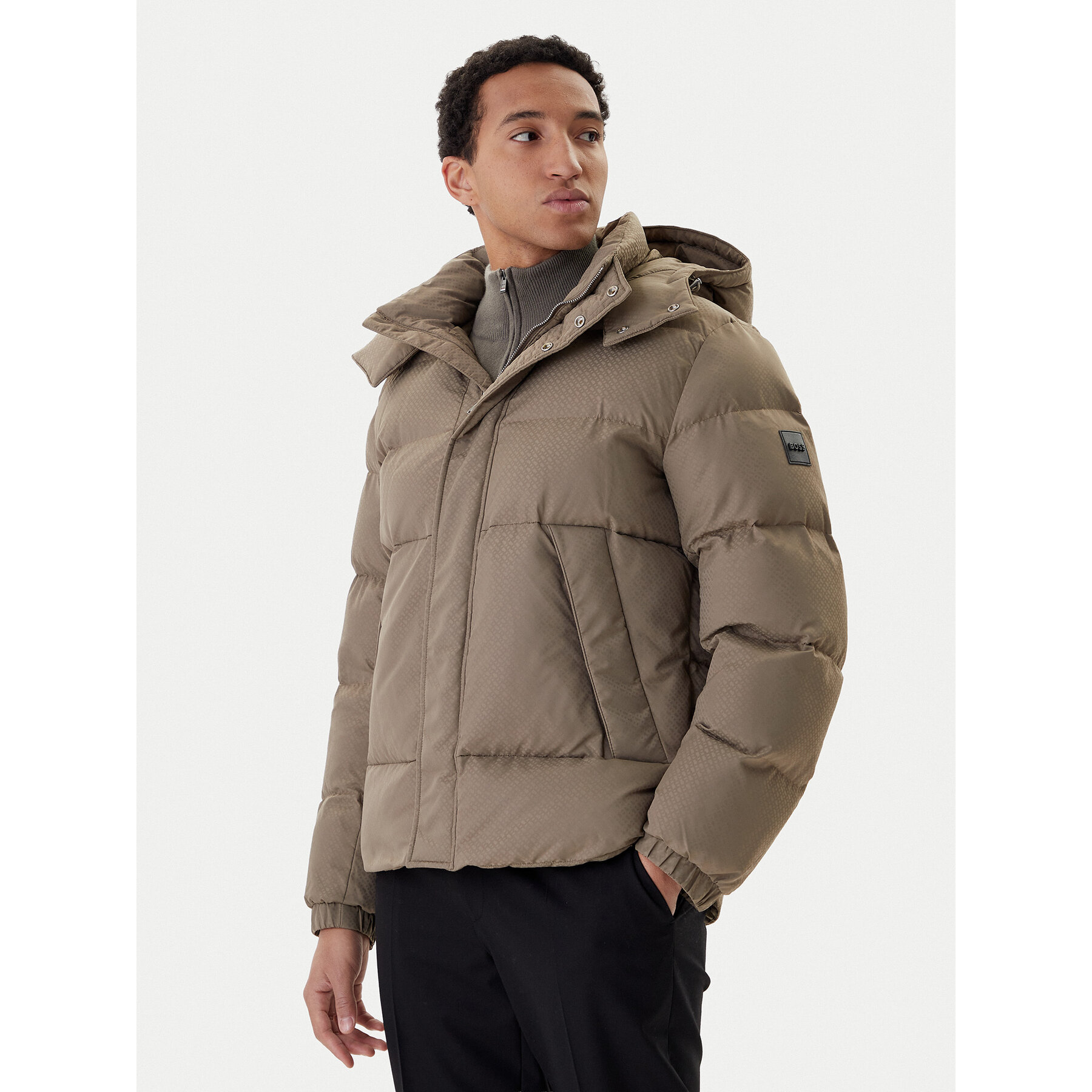 BOSS Kurtka zimowa H-Corbinian5 50548727 Brązowy Regular Fit