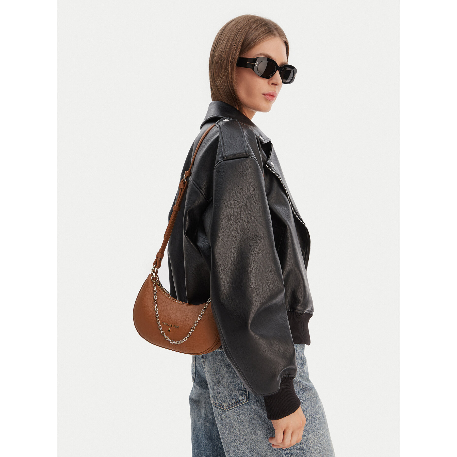 Patrizia Pepe Torebka 8B0309/L001-R877 Brązowy