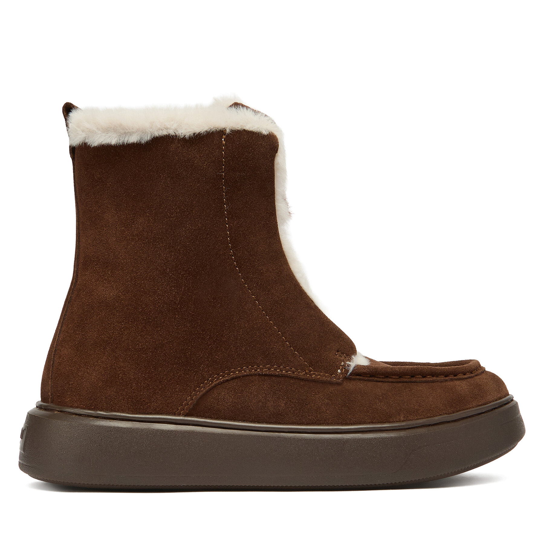 TWINSET Botki 252TGT01C Brązowy