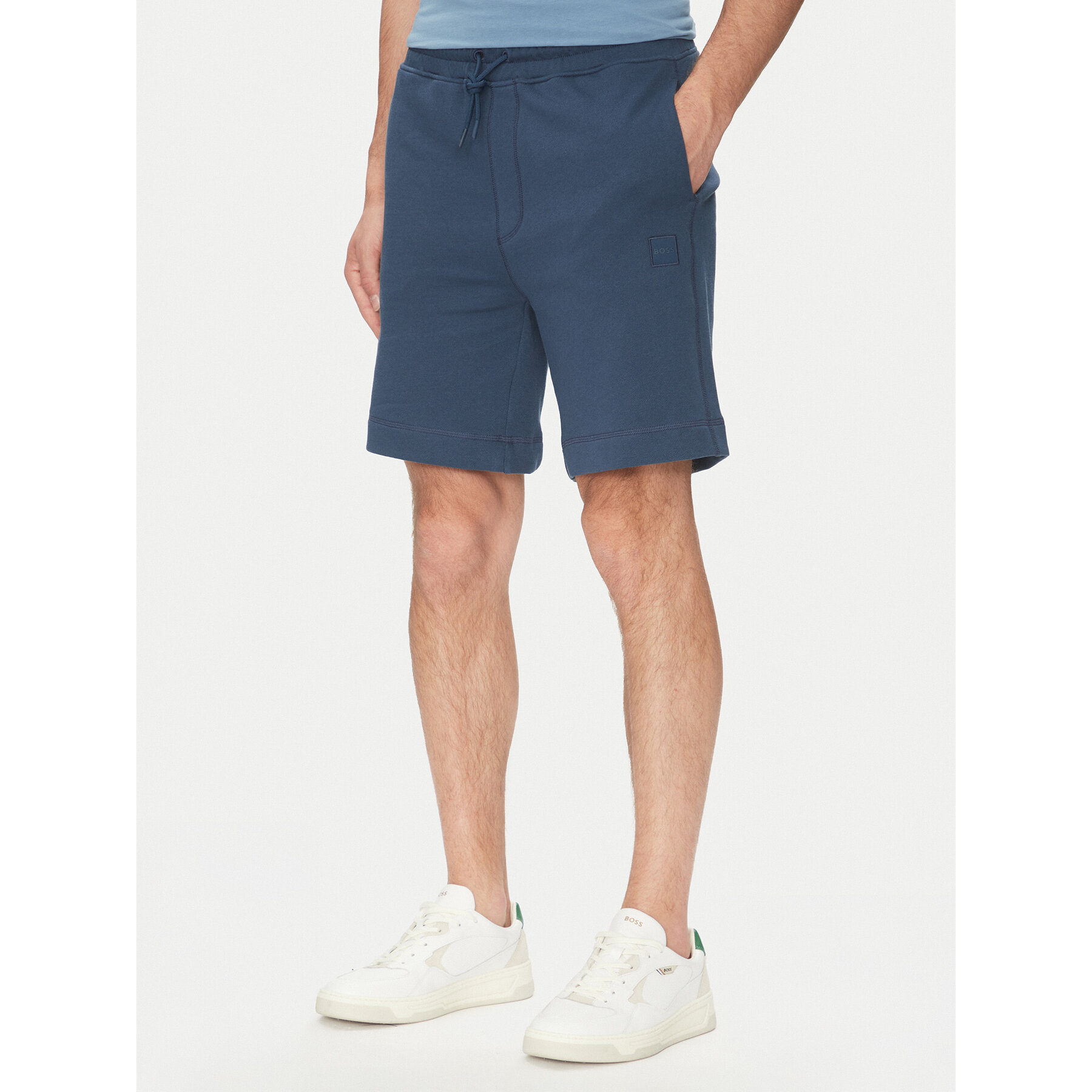 BOSS Szorty sportowe Sewalk 50511726 Niebieski Regular Fit