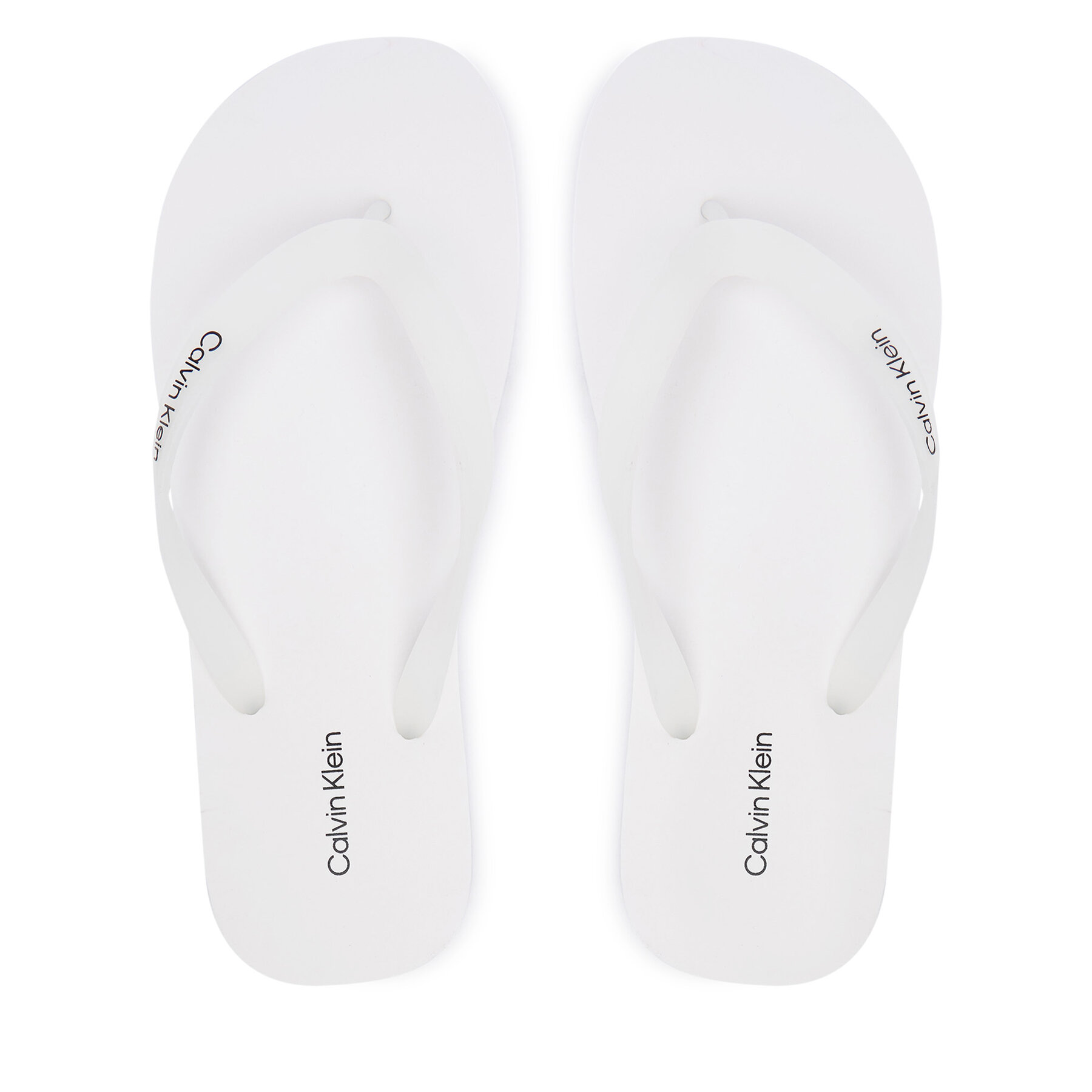 Calvin Klein Japonki Logo Strap HM0HM02105 Biały