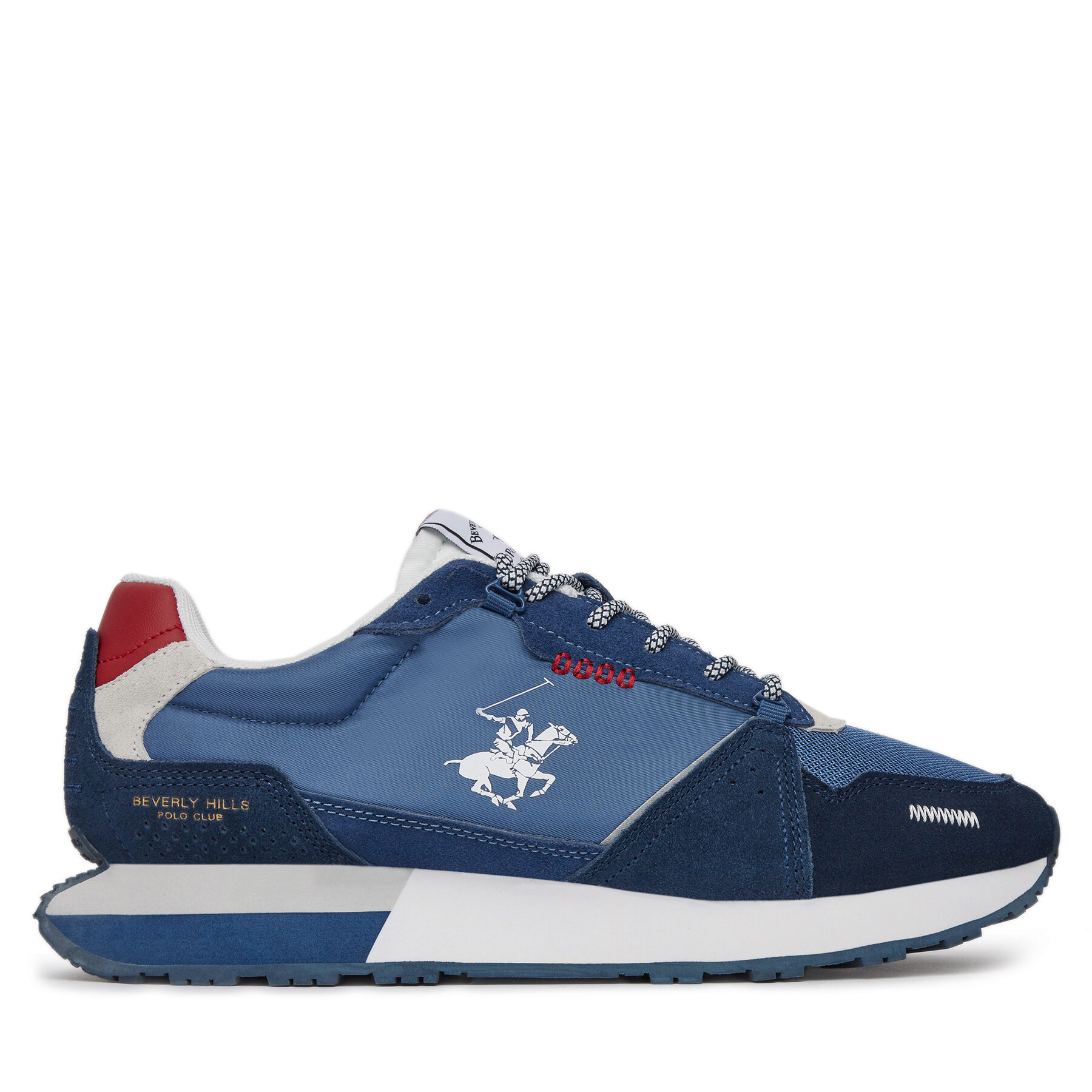 Beverly Hills Polo Club Sneakersy CRUZ MIX Granatowy