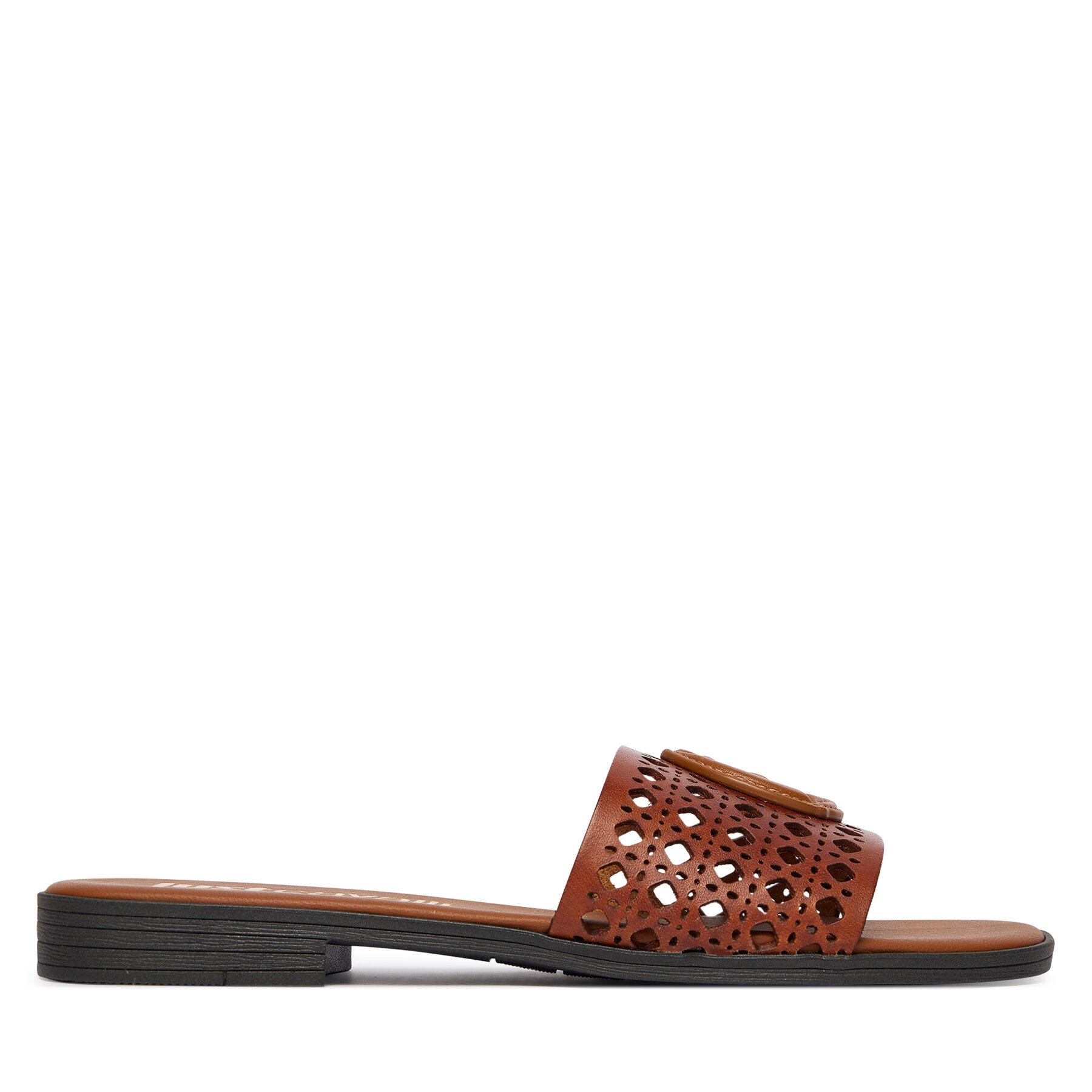 Just Cavalli Klapki 80RA3S82 ZPB95 Brązowy