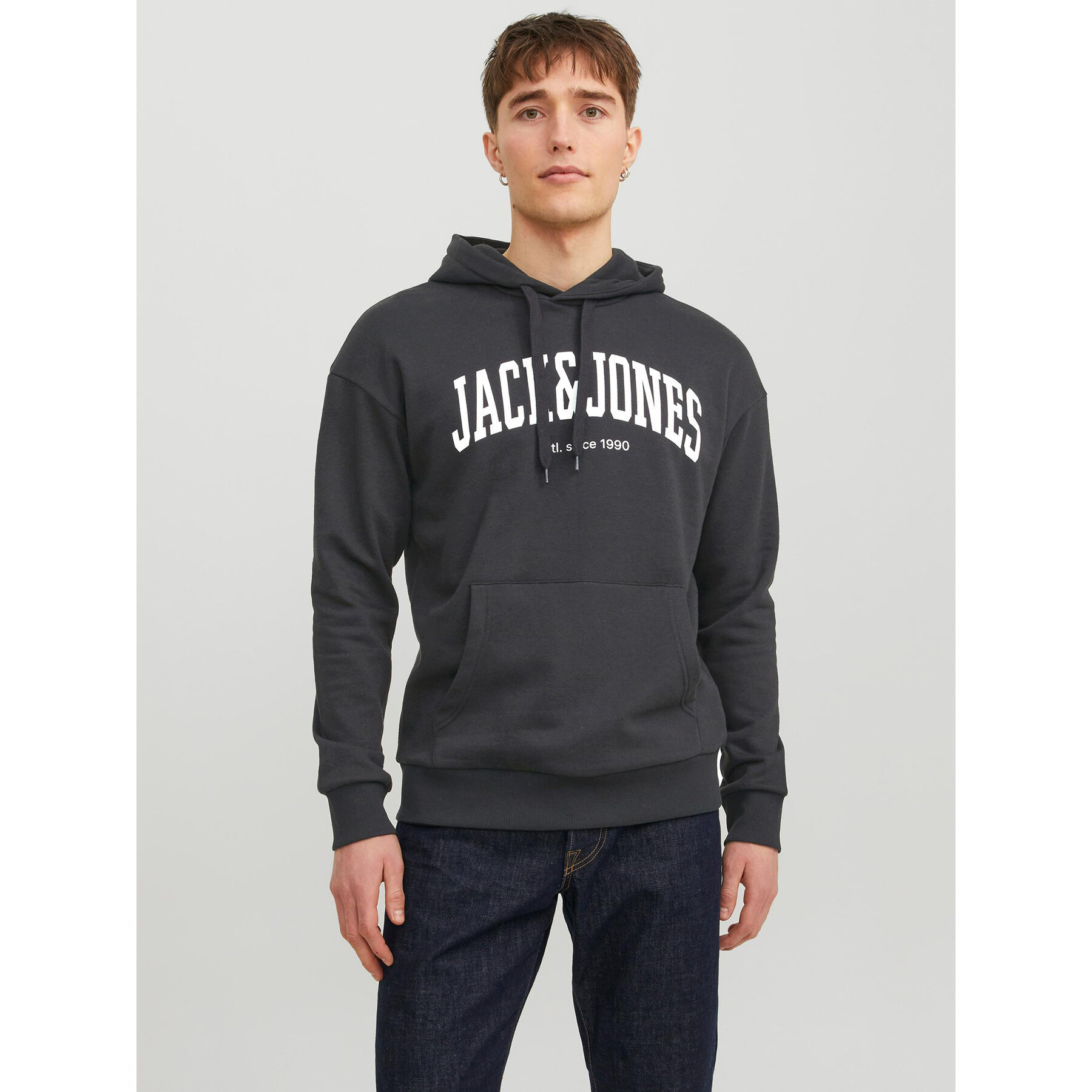 Jack & Jones Bluza Josh 12236513 Czarny Standard Fit