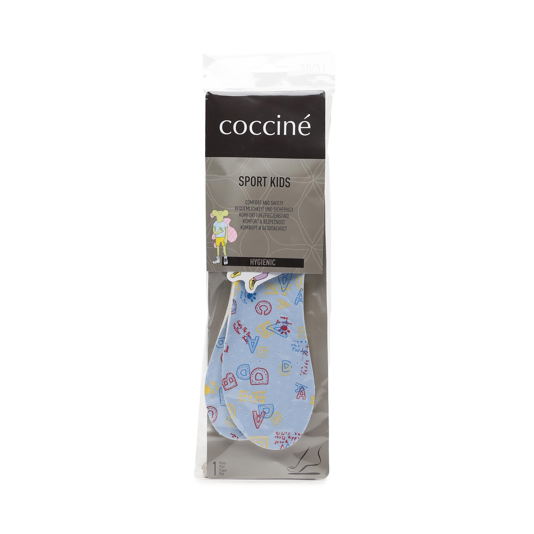 Coccine Wkładki Sport Kids r. 30/31 665/75/24-35/AZ Niebieski